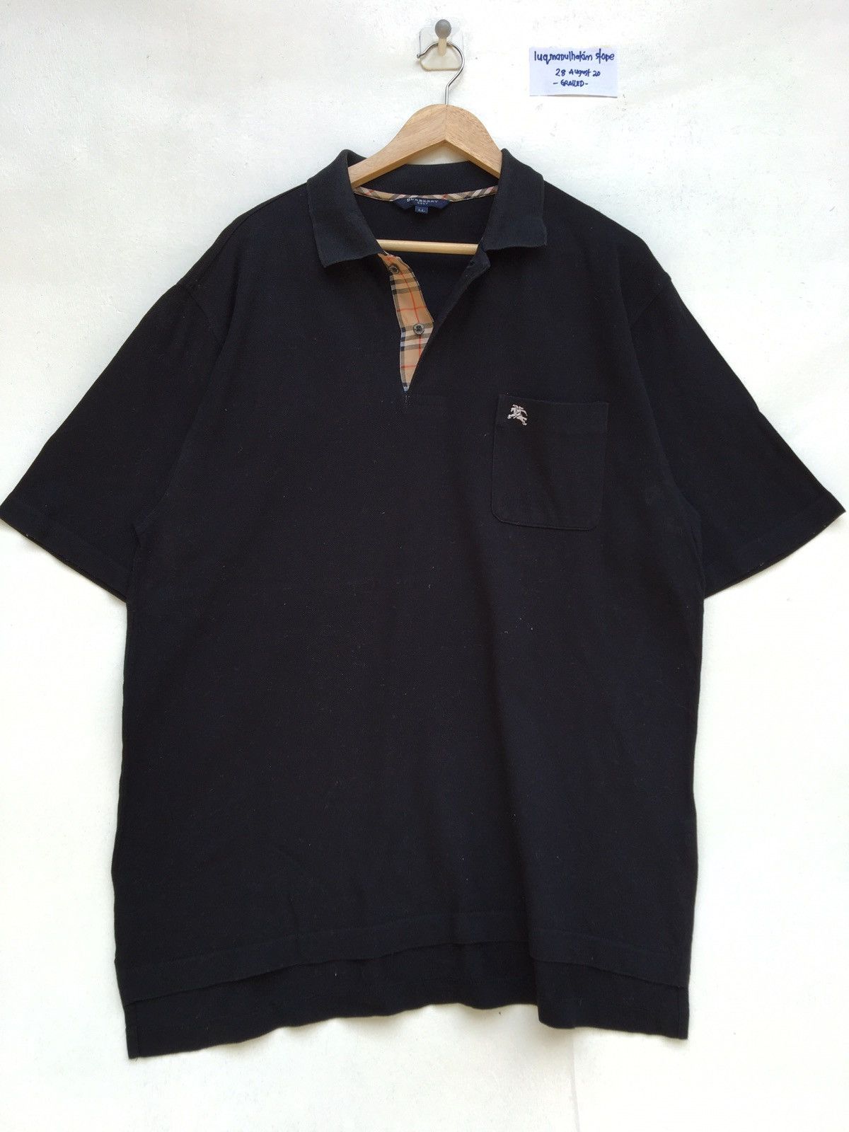 Burberry Vintage Burberry Checkered Polo Shirt Big Size Size US XL / EU 56 / 4 - 3 Thumbnail