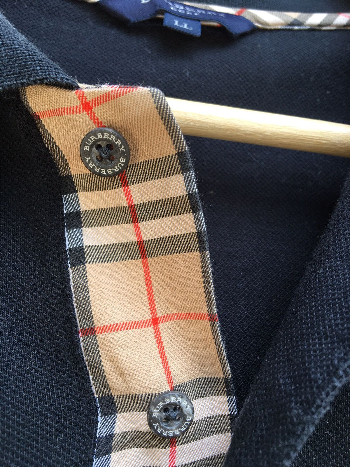 Burberry Vintage Burberry Checkered Polo Shirt Big Size Size US XL / EU 56 / 4 - 11 Thumbnail