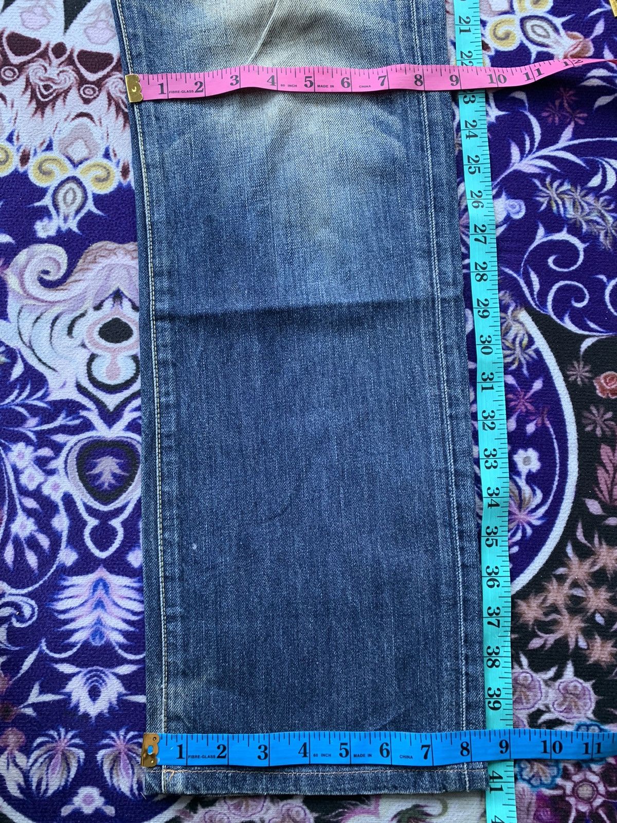 Uniqlo Uniqlo Faded Wash Denim Size US 34 / EU 50 - 12 Thumbnail