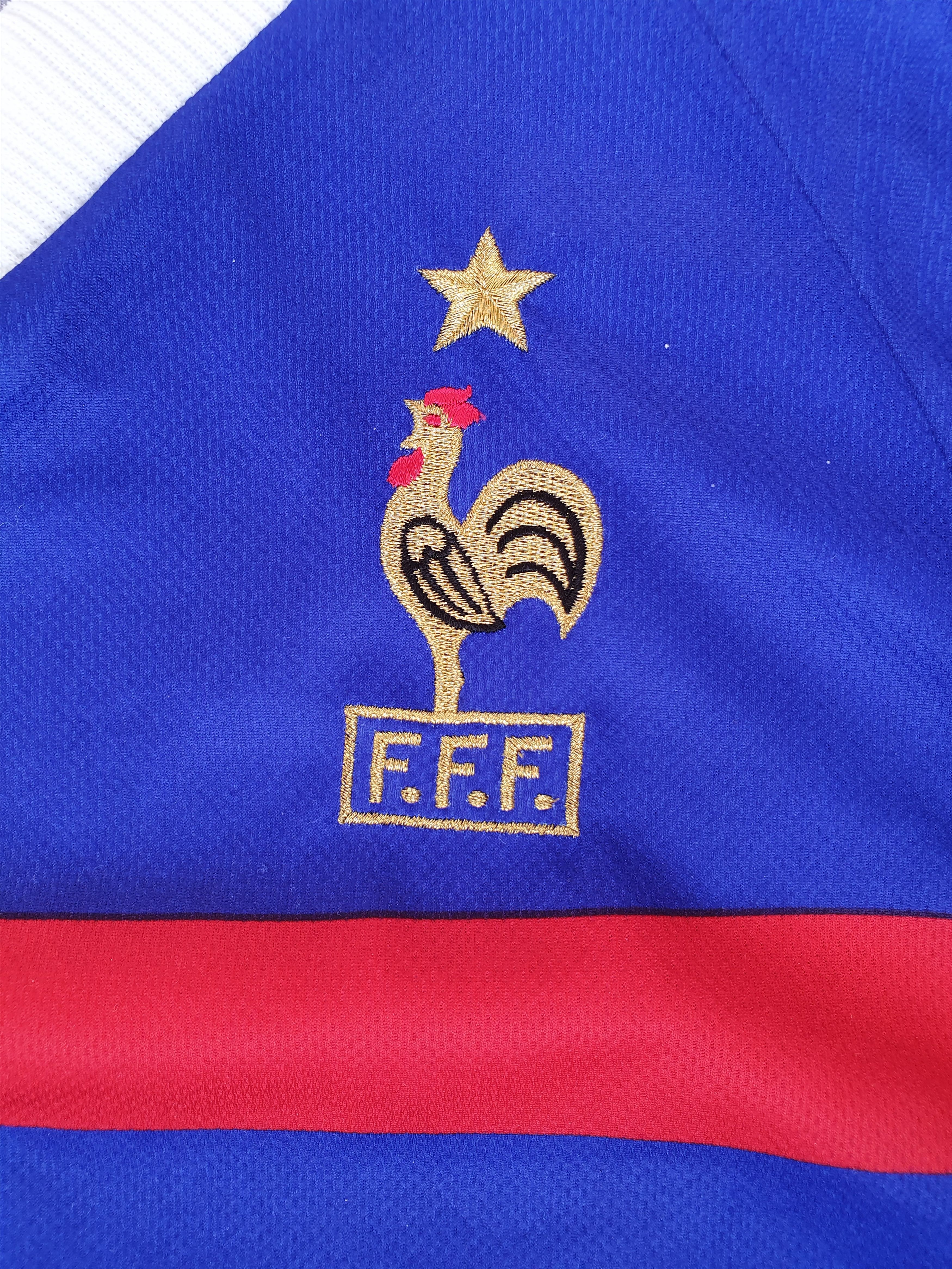 Adidas Official France Team Adidas Vintage Sport Tee shirt Size US L / EU 52-54 / 3 - 3 Thumbnail