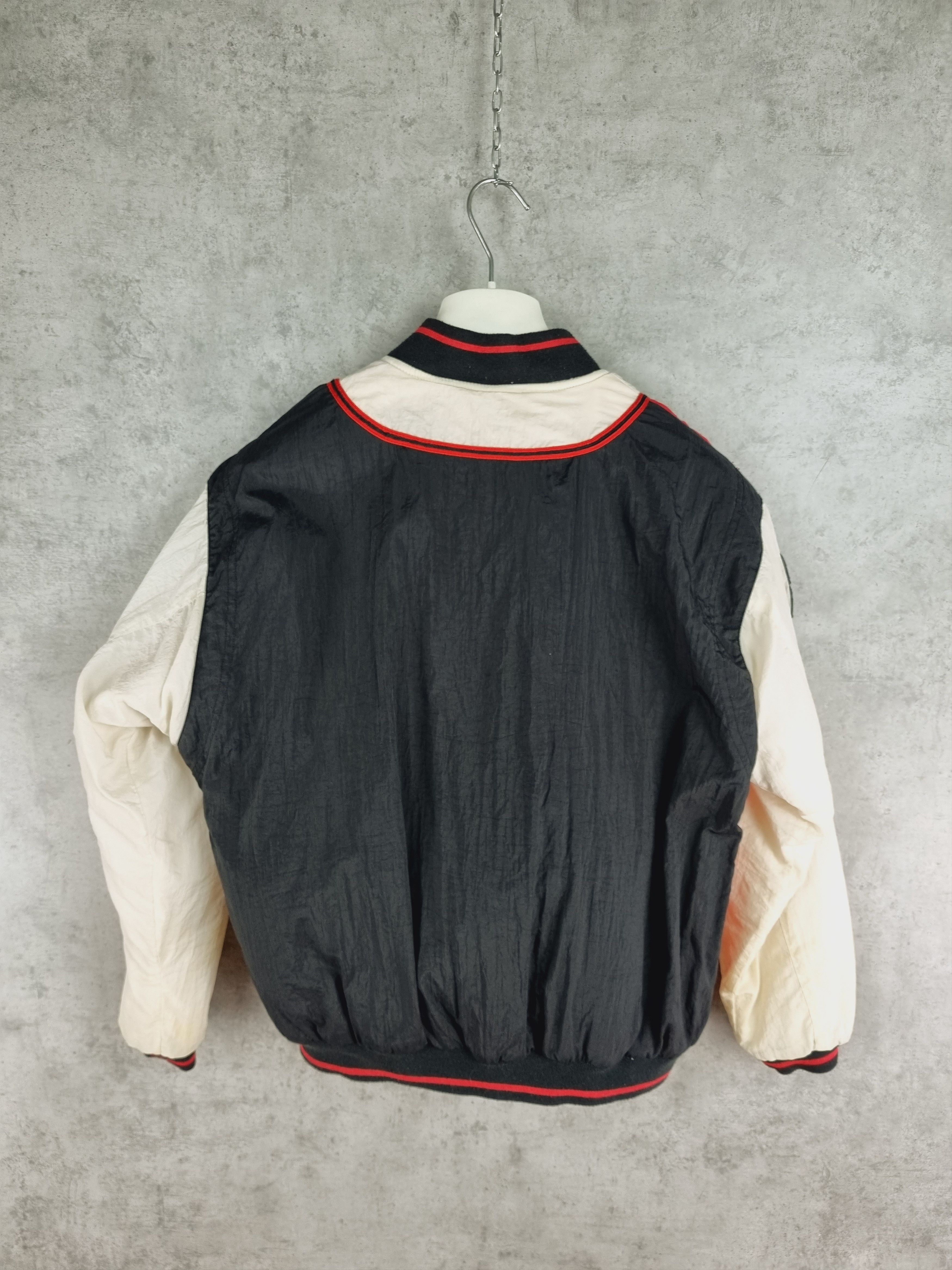 Jordan Brand × Nike × Vintage 90s Rare NIKE Air Jordan Vintage Nylon Light Jacket Size US S / EU 44-46 / 1 - 2 Thumbnail