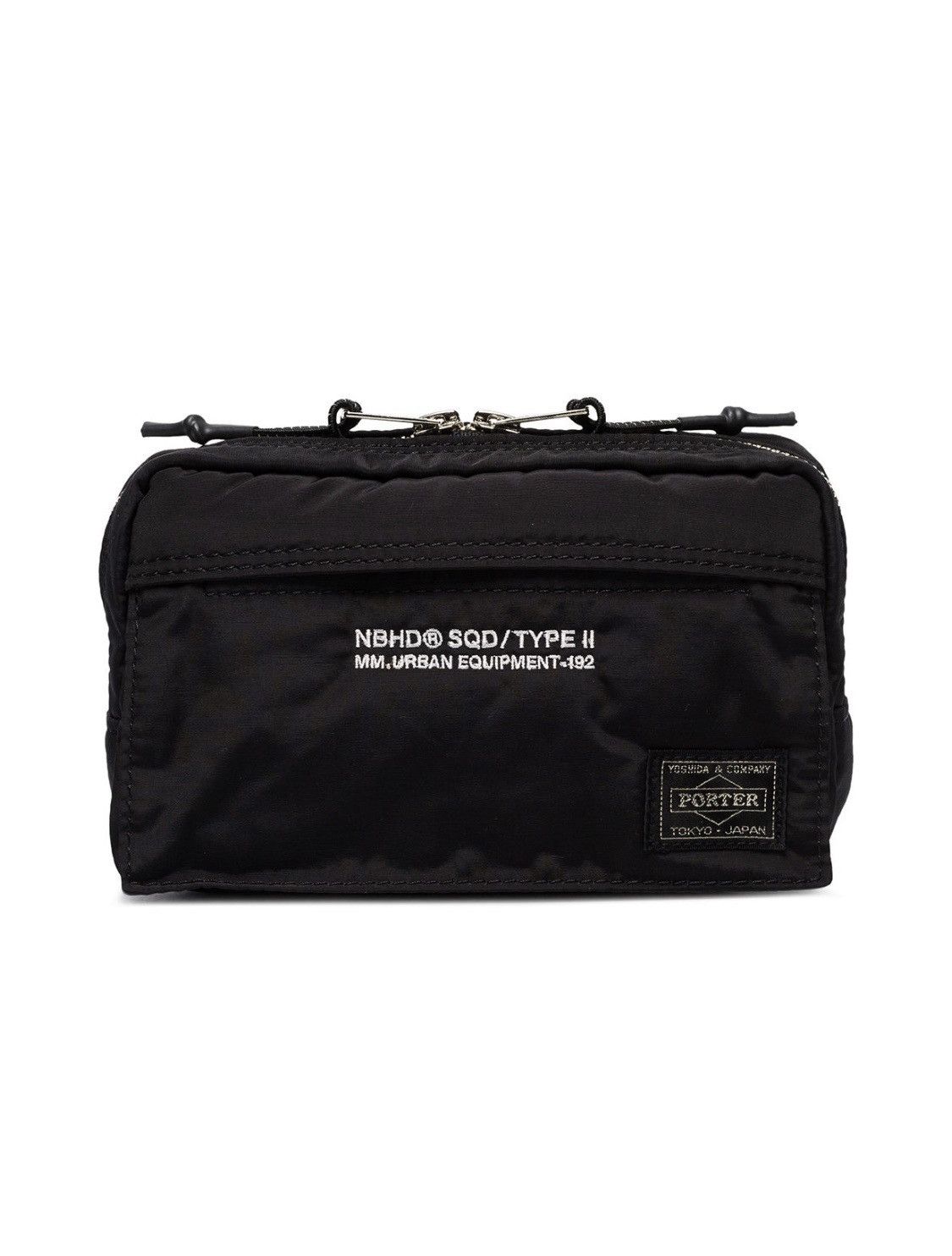 Neighborhood x Porter technical nylon wash bag pouch