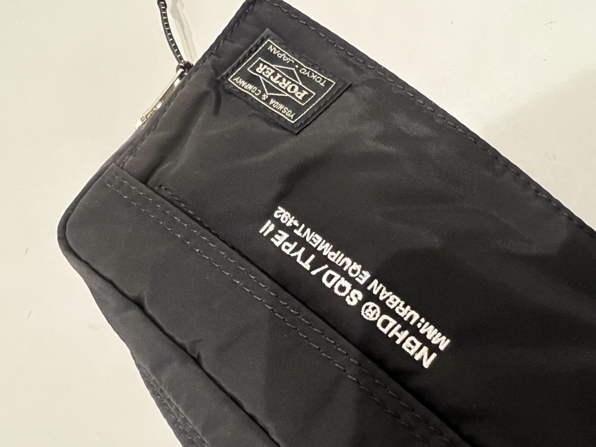 Neighborhood x Porter technical nylon wash bag pouch