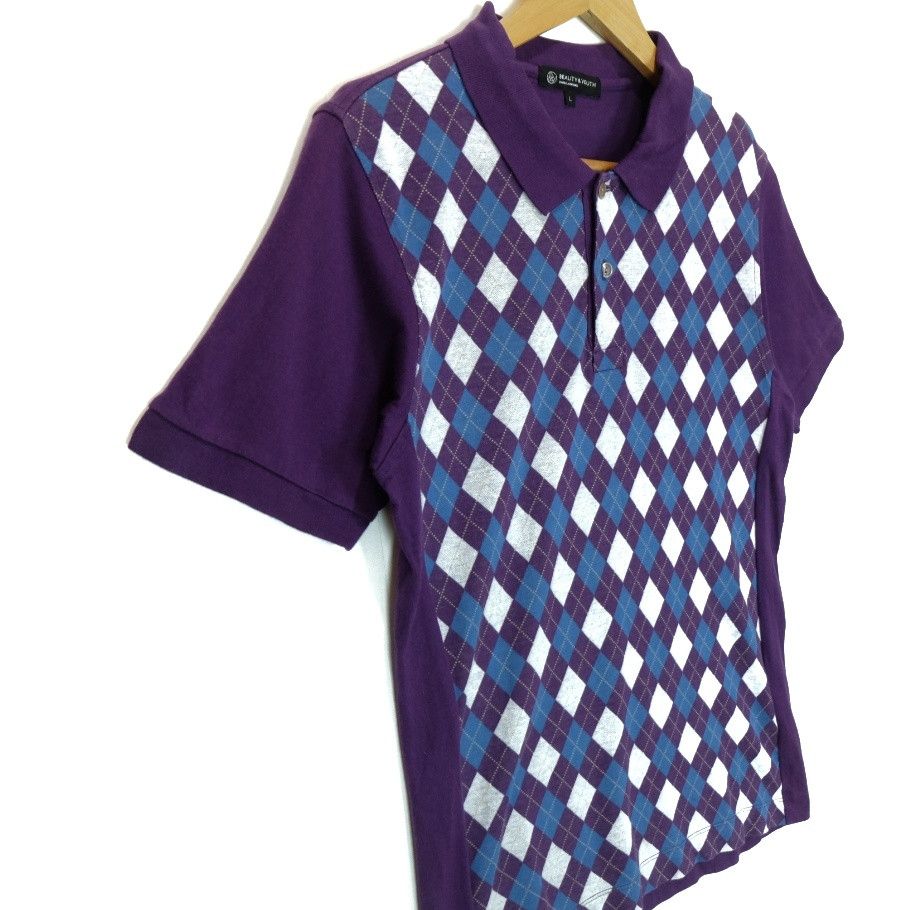 BEAUTY&YOUTH BEAUTY & YOUTH By UNITED ARROWS Polo Shirt Size L / US 10 / IT 46 - 5 Thumbnail