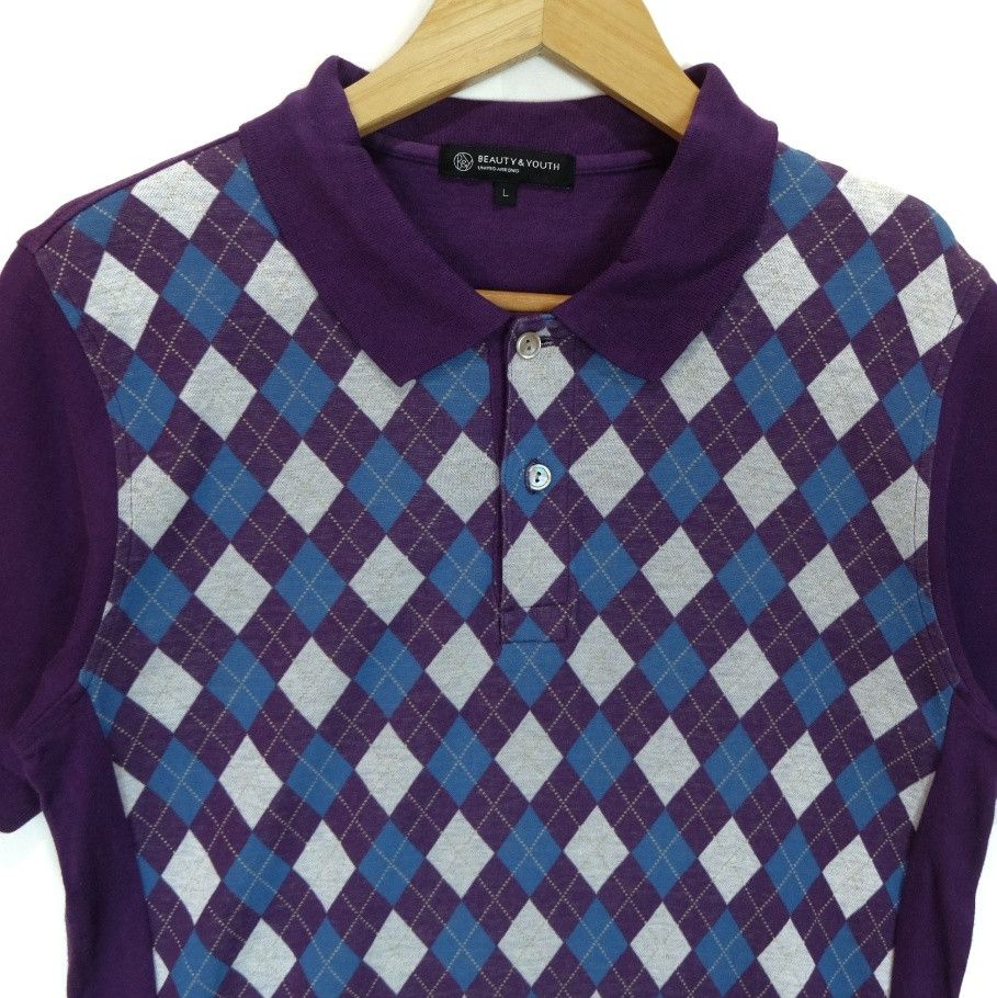 BEAUTY&YOUTH BEAUTY & YOUTH By UNITED ARROWS Polo Shirt Size L / US 10 / IT 46 - 3 Thumbnail