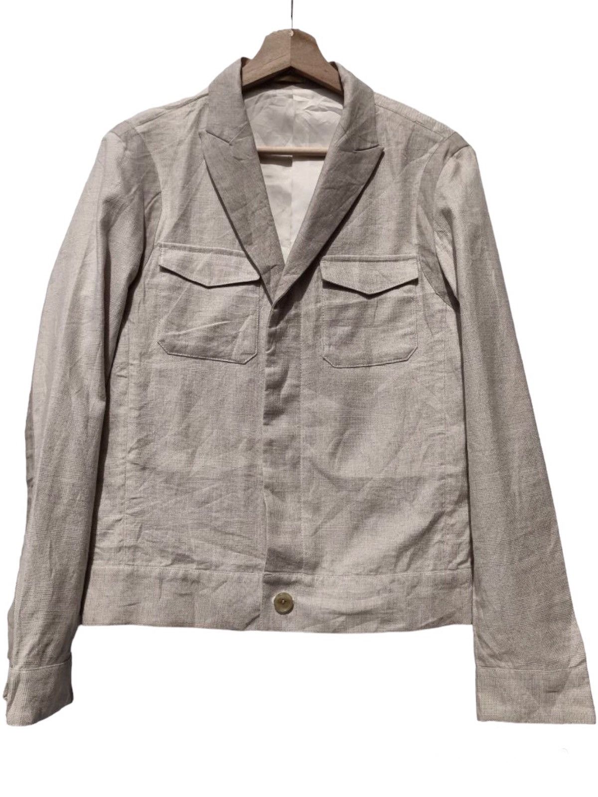 Designer × Japanese Brand × Takeo Kikuchi Takeo Kikuchi Linen Jacket Size 2 Size US M / EU 48-50 / 2 - 1 Thumbnail