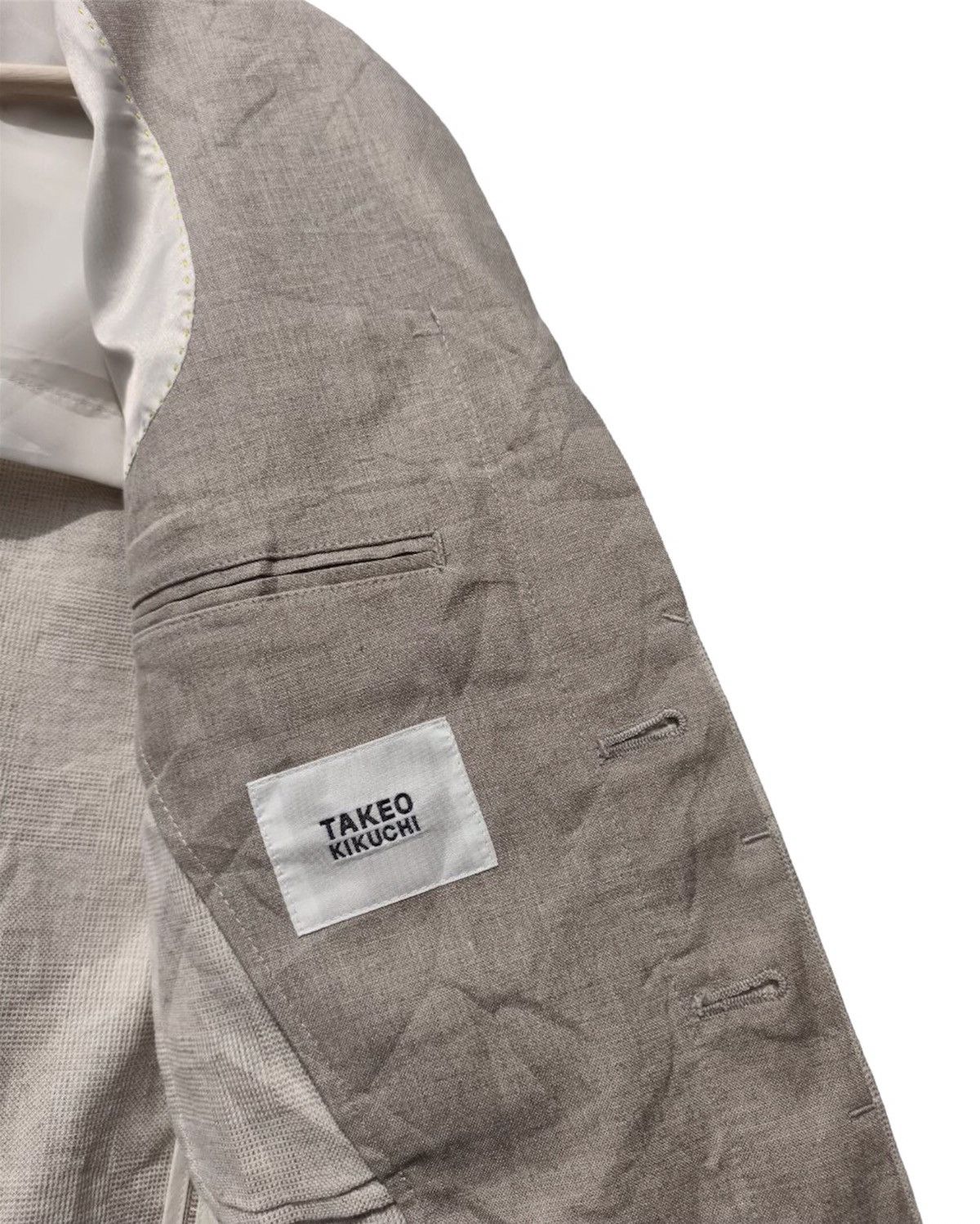 Designer × Japanese Brand × Takeo Kikuchi Takeo Kikuchi Linen Jacket Size 2 Size US M / EU 48-50 / 2 - 8 Thumbnail