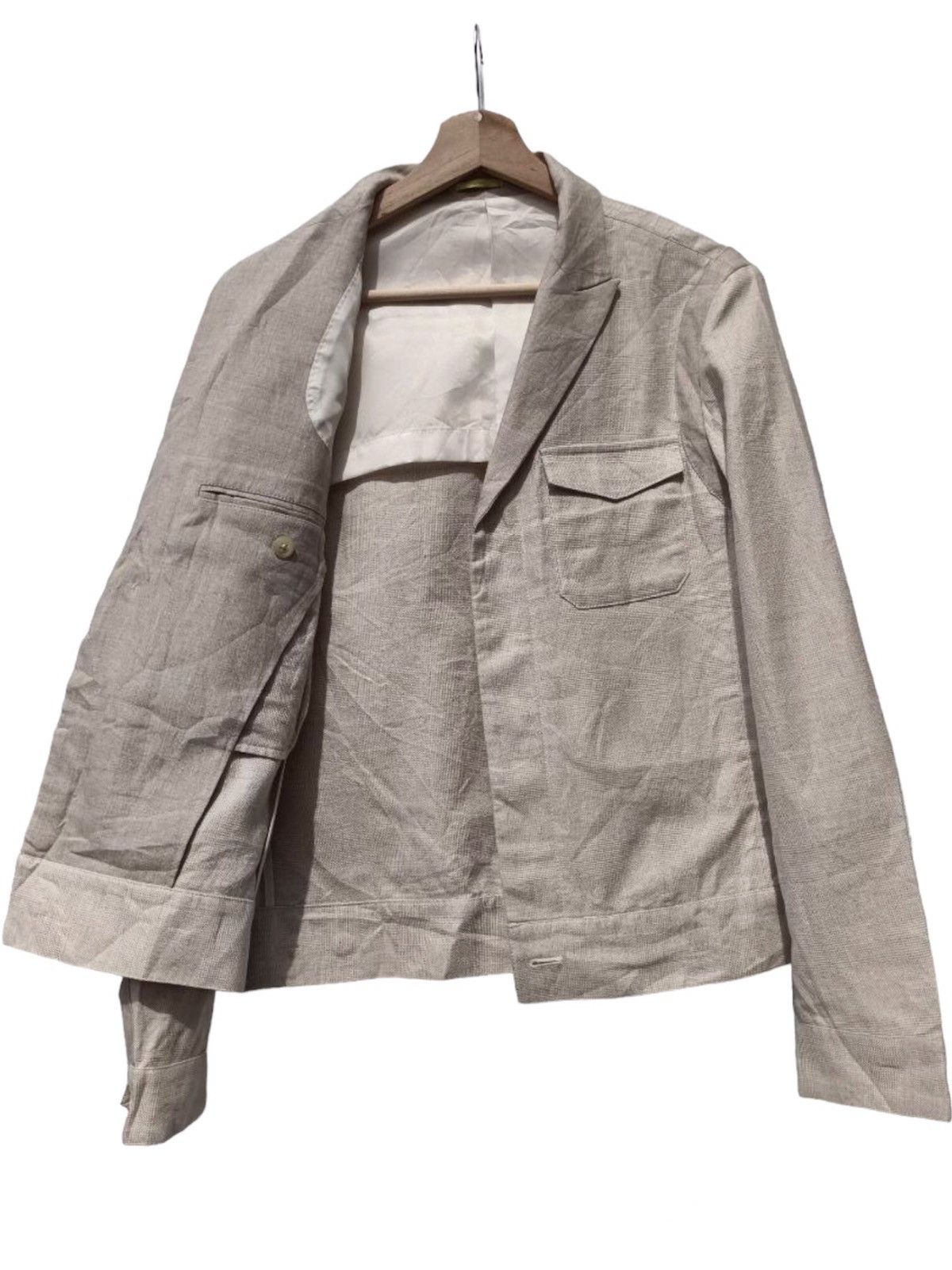 Designer × Japanese Brand × Takeo Kikuchi Takeo Kikuchi Linen Jacket Size 2 Size US M / EU 48-50 / 2 - 3 Thumbnail
