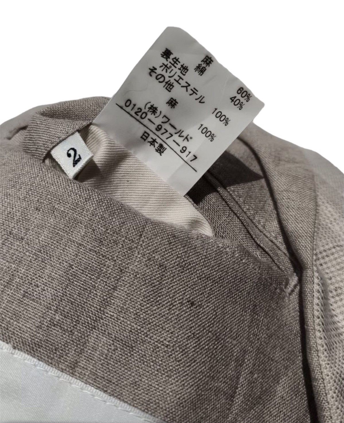 Designer × Japanese Brand × Takeo Kikuchi Takeo Kikuchi Linen Jacket Size 2 Size US M / EU 48-50 / 2 - 10 Thumbnail