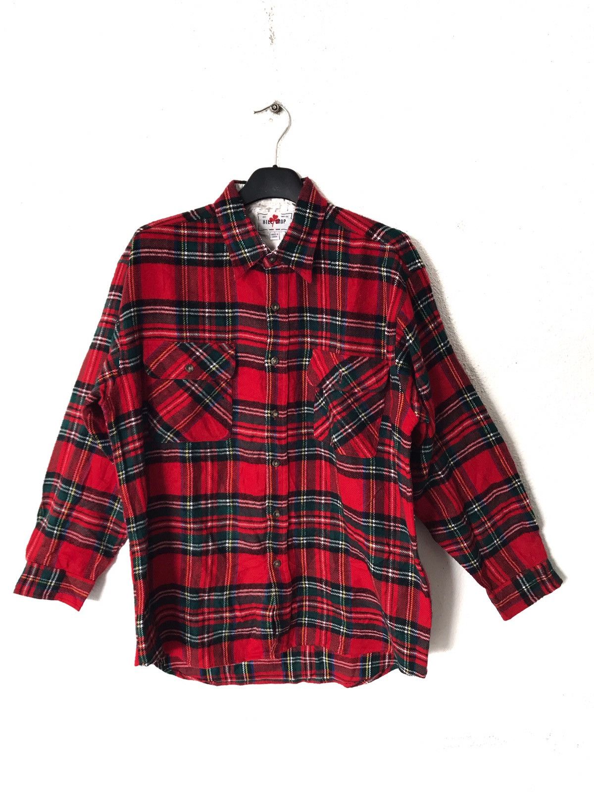 Seditionaries Vintage Hill Crop by Union Made Checkered Flannel Shirt Size US L / EU 52-54 / 3 - 1 Thumbnail