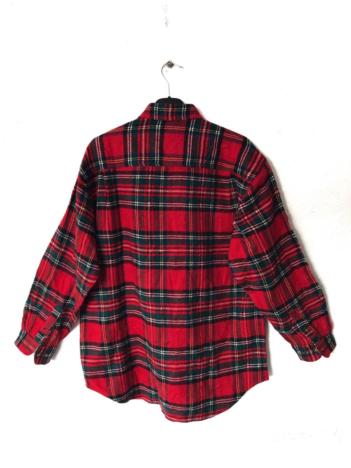 Seditionaries Vintage Hill Crop by Union Made Checkered Flannel Shirt Size US L / EU 52-54 / 3 - 2 Thumbnail