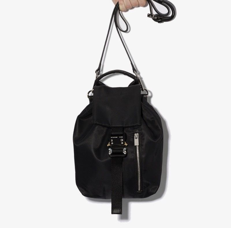 Alyx 1017 ALYX 9SM Black Rollercoaster Buckle Mini 2 wayBackpack Size ONE SIZE - 1 Thumbnail