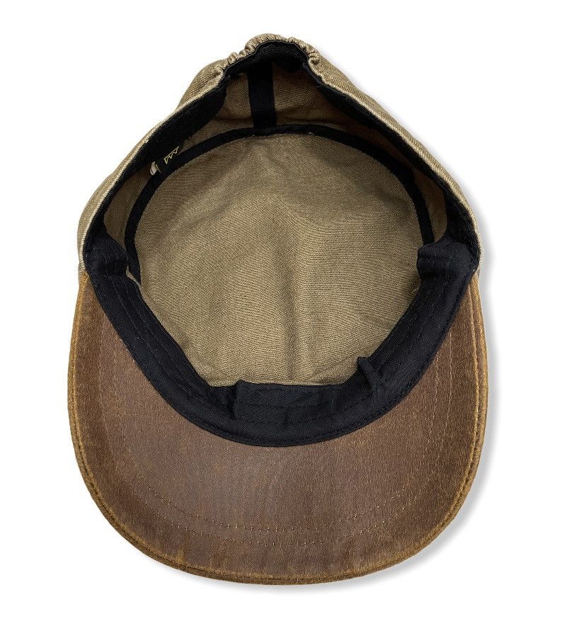 Jean-Michel Basquiat × Vintage JEAN MICHEL BASQUAIT Embroidery Logo Military Style Hat Size ONE SIZE - 6 Thumbnail