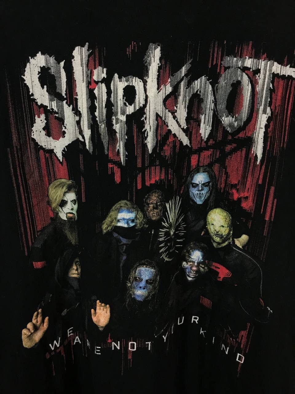 Slipknot Slipknot rock overprinted band tee Size US L / EU 52-54 / 3 - 4 Thumbnail