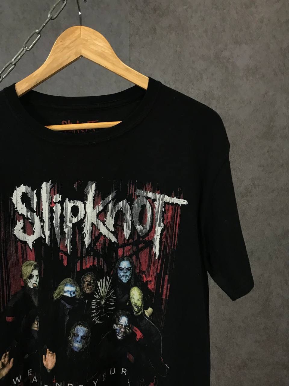Slipknot Slipknot rock overprinted band tee Size US L / EU 52-54 / 3 - 3 Thumbnail