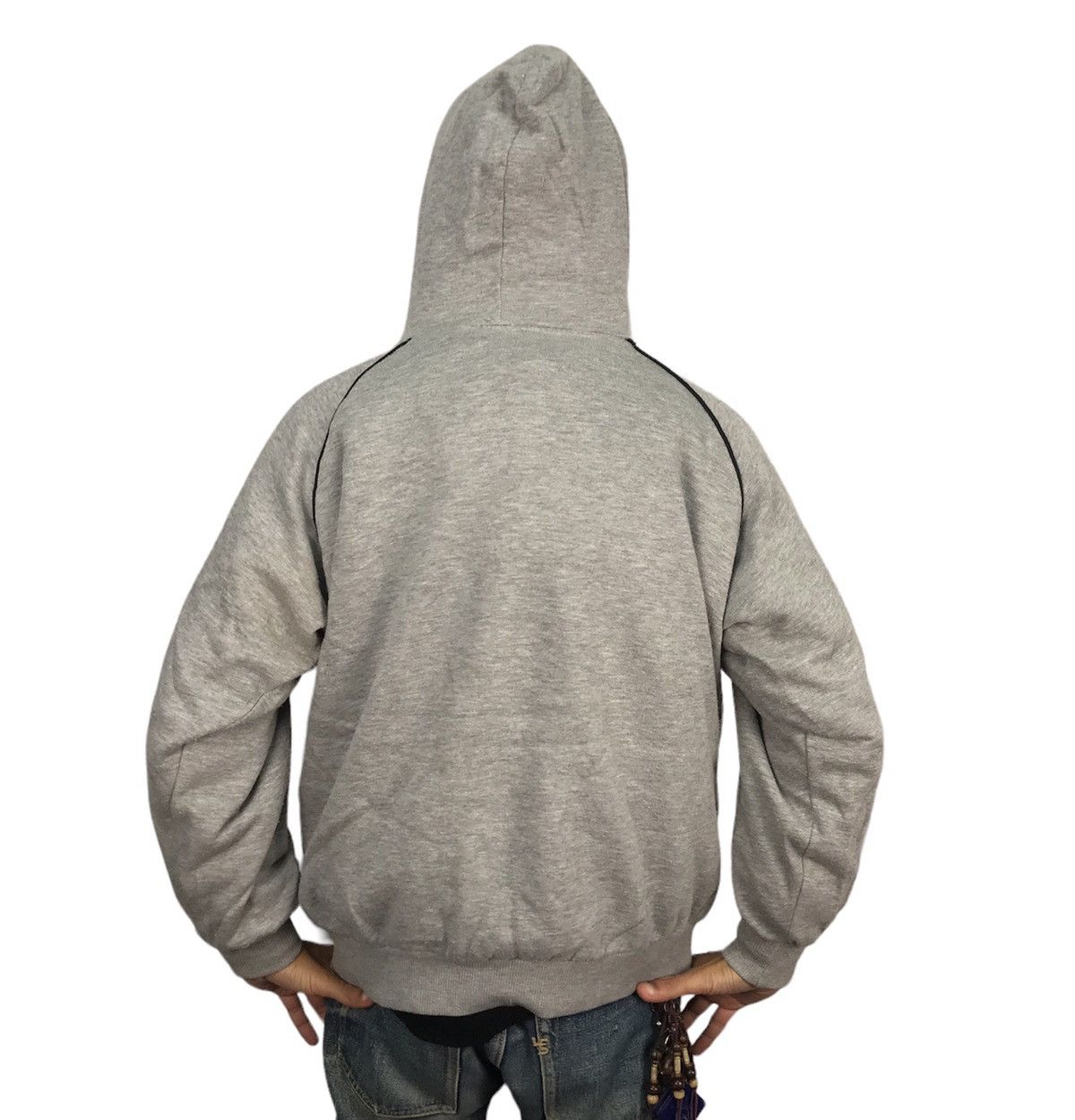 Stussy × Vintage Vintage small embroidered logo hoodie pullover Size US L / EU 52-54 / 3 - 11 Thumbnail