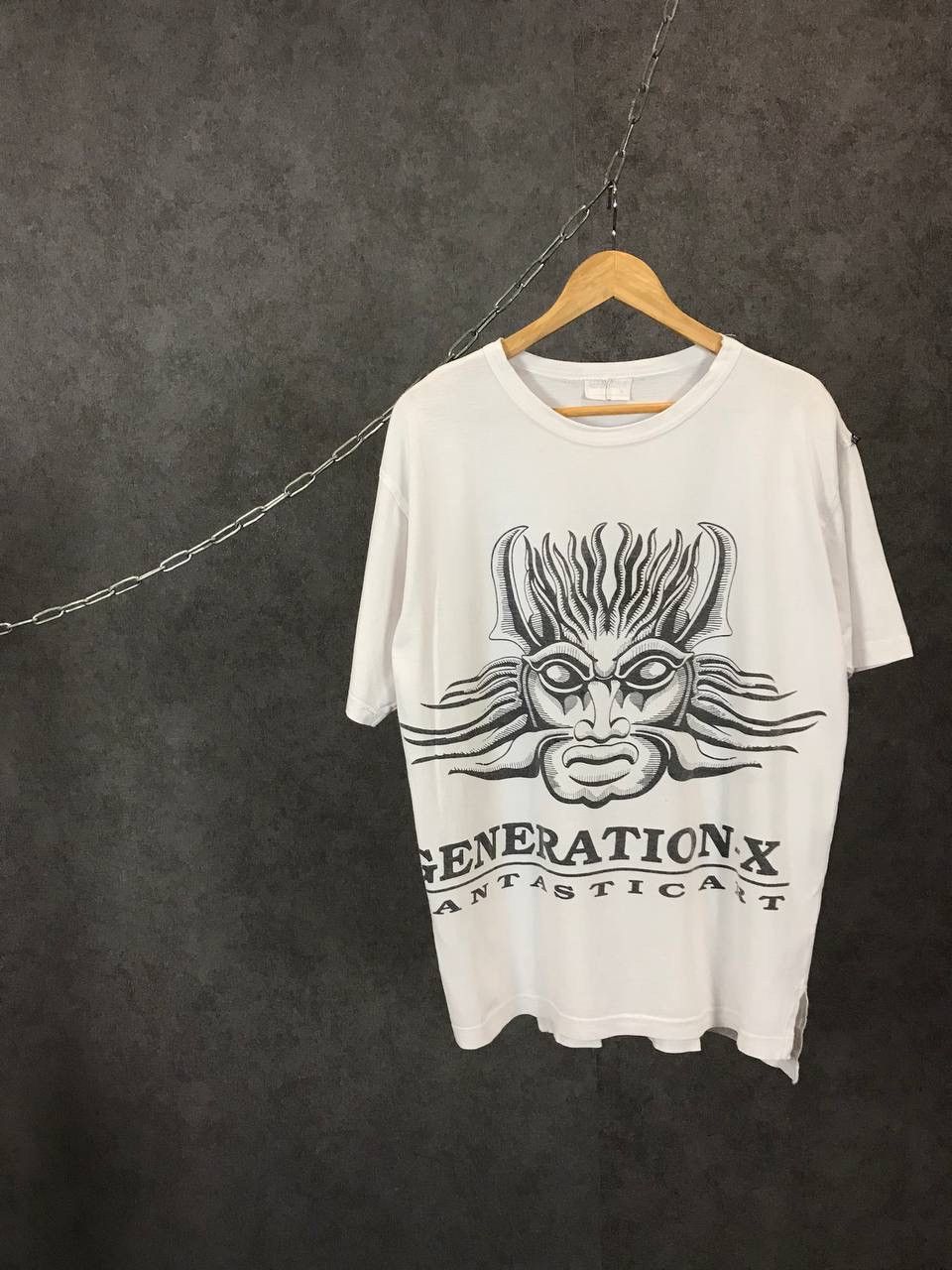 Japanese Brand × Vintage Generation- X fantastic art overprinted vintage tee Size US M / EU 48-50 / 2 - 1 Thumbnail