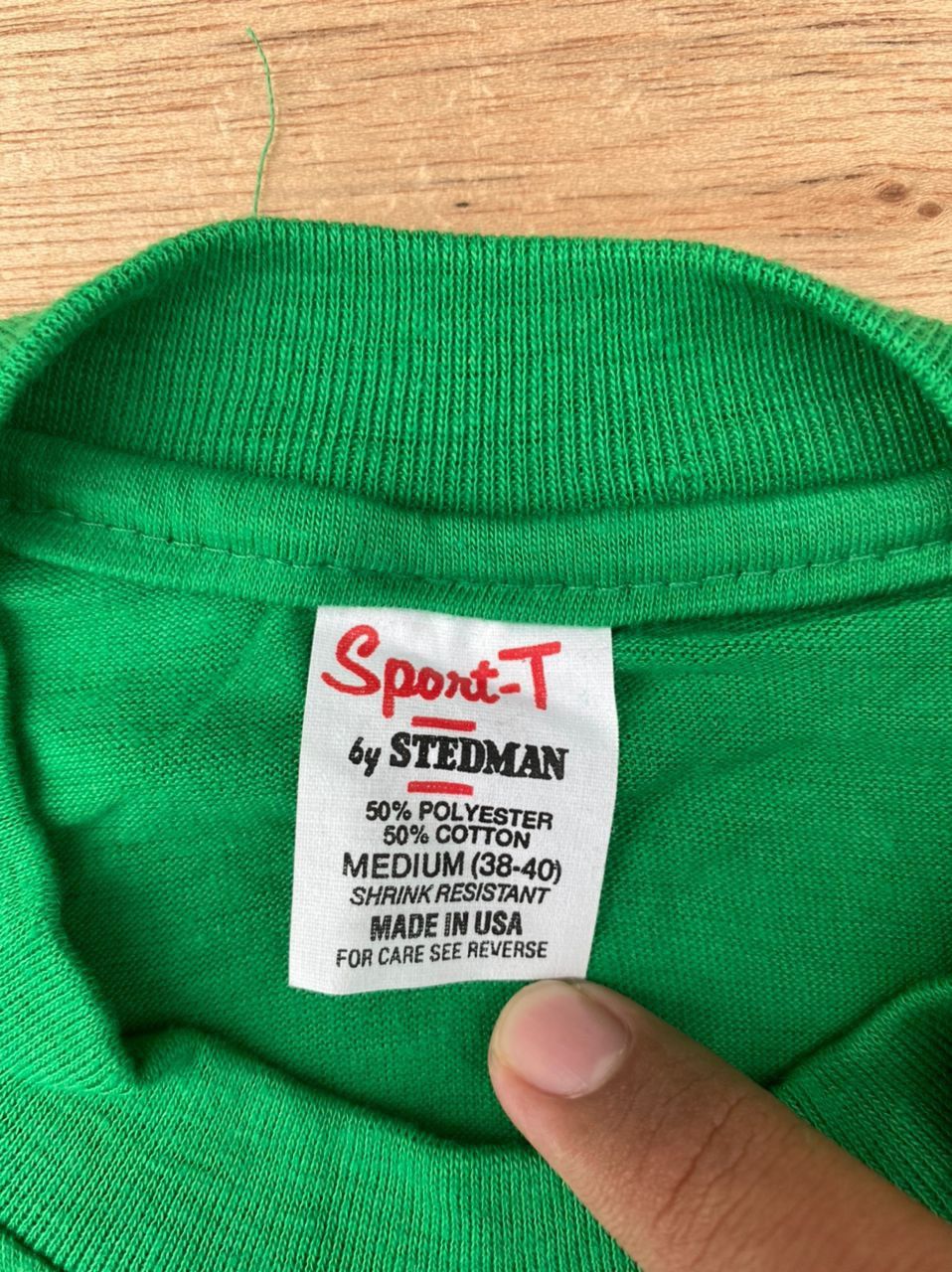 Vintage vintage tee D 35 supercomp by stedman Size US M / EU 48-50 / 2 - 4 Thumbnail