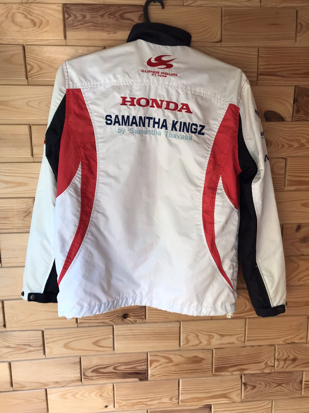 Vintage Honda F1 Team Jacket Embroidered sponsor Logo