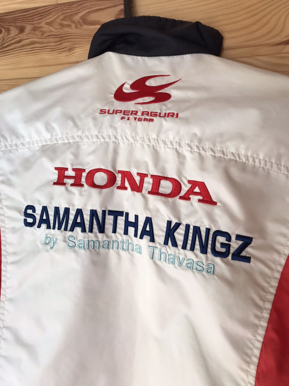 Vintage Honda F1 Team Jacket Embroidered sponsor Logo