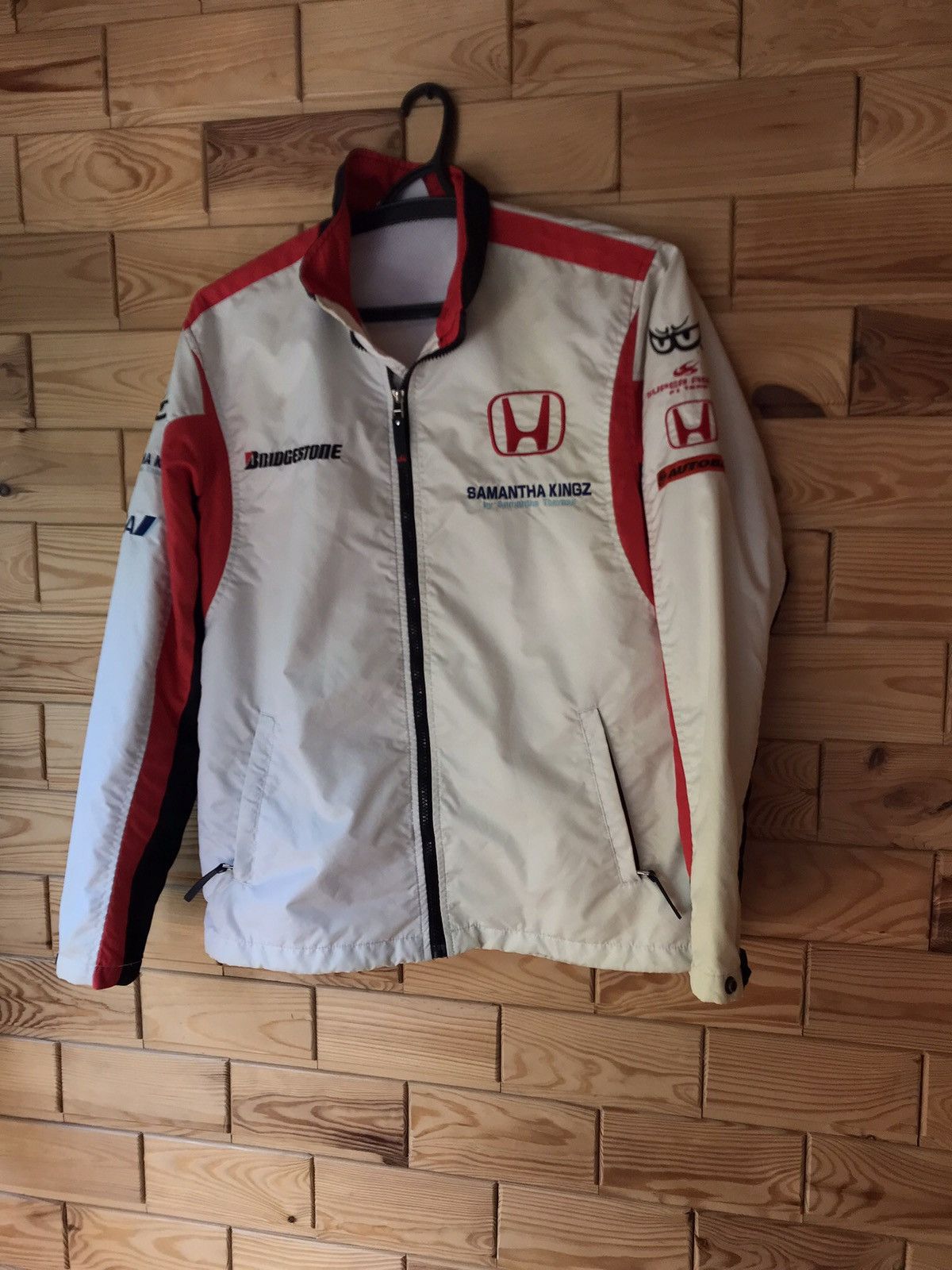 Vintage Honda F1 Team Jacket Embroidered sponsor Logo