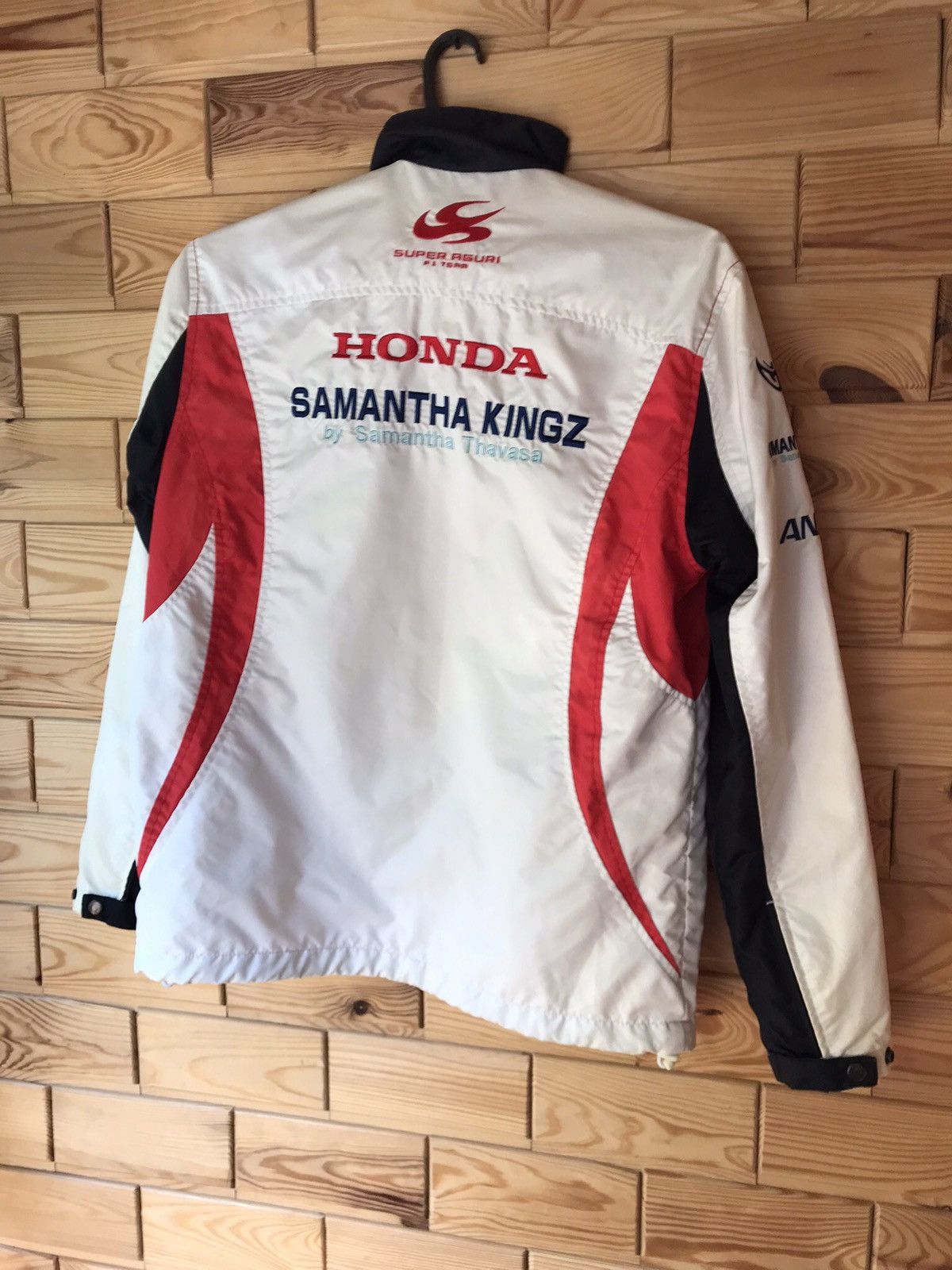 Vintage Honda F1 Team Jacket Embroidered sponsor Logo