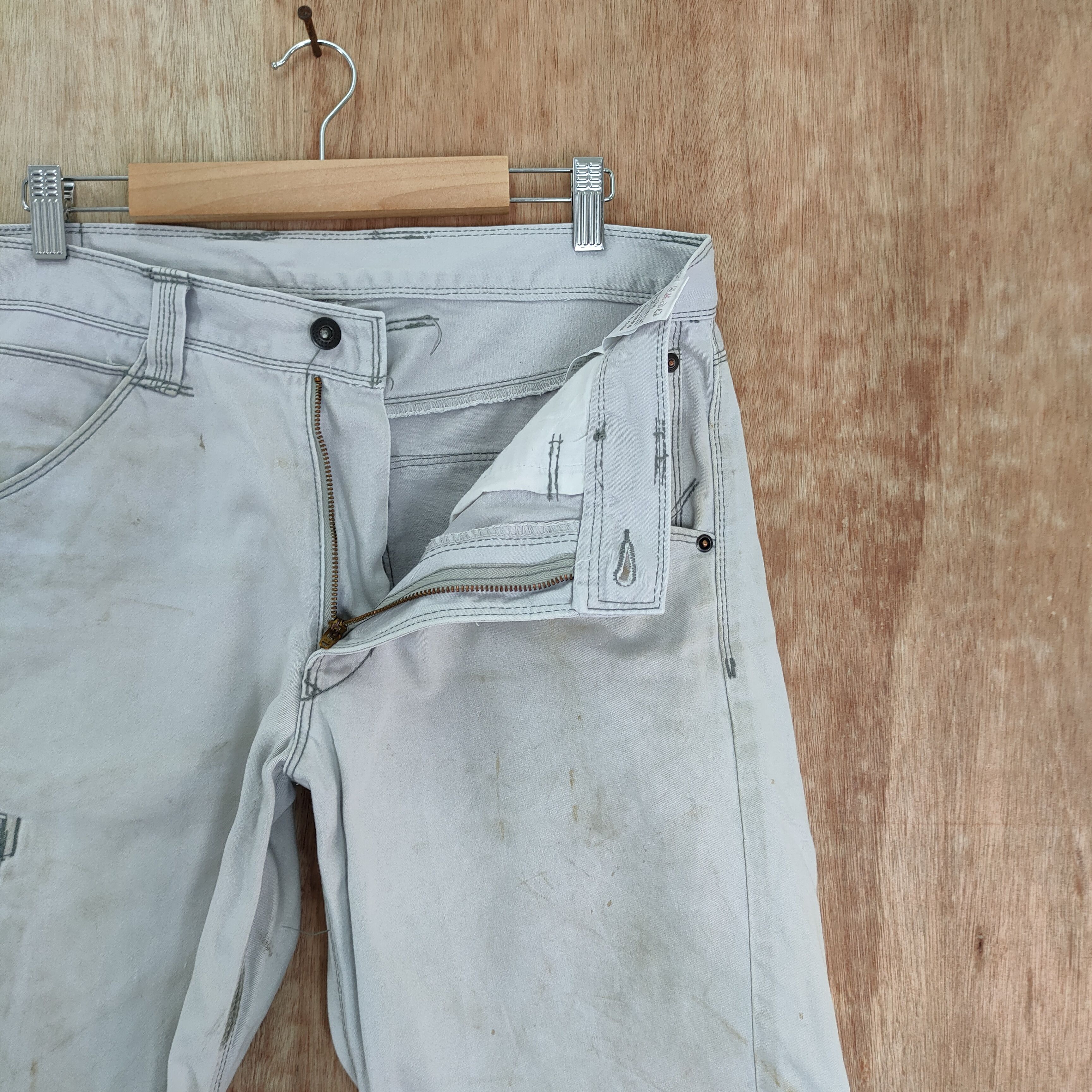 Japanese Brand × White's Boots VINTAGE EVENRIVER FADED RUSTY CARGO PANTS Size US 34 / EU 50 - 6 Thumbnail
