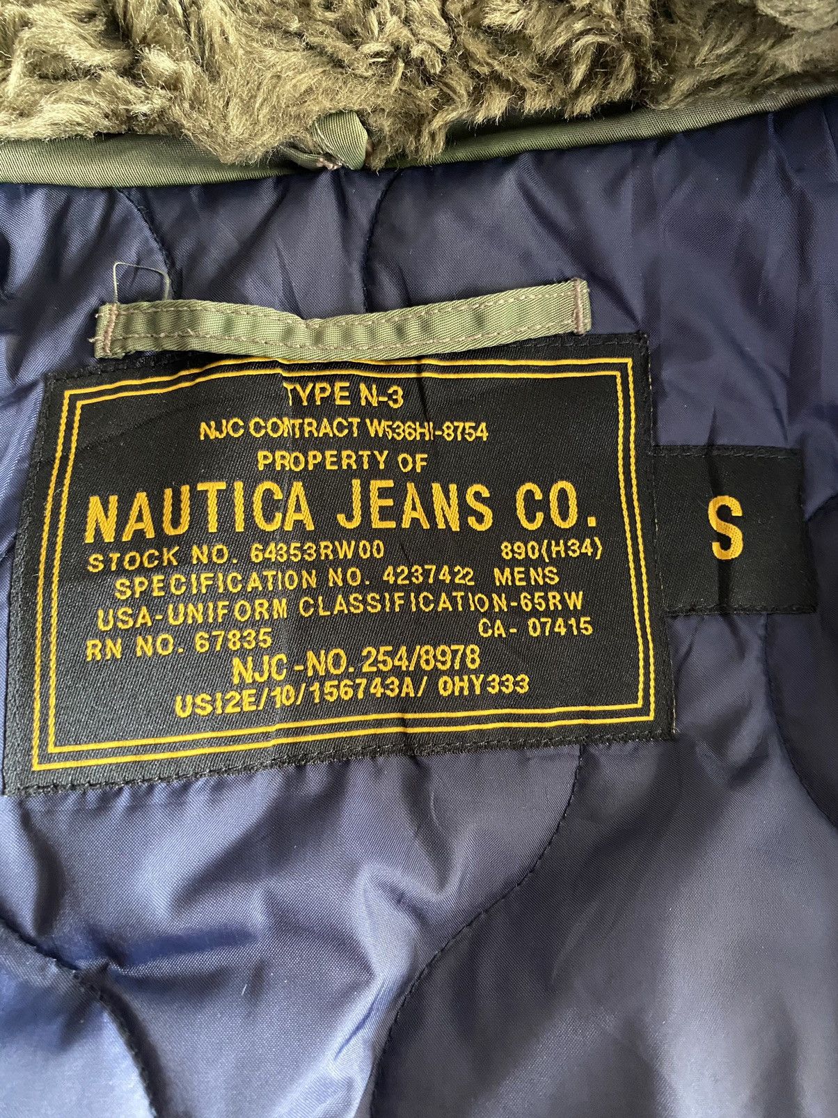 AlphaStyle Nautica Bomber Flight Jacket Soft Neck Size US S / EU 44-46 / 1 - 11 Thumbnail