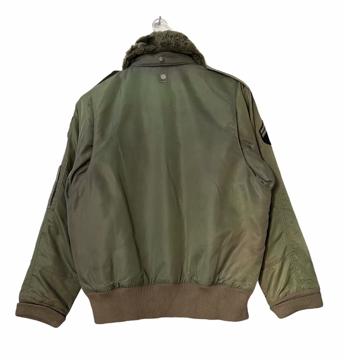 AlphaStyle Nautica Bomber Flight Jacket Soft Neck Size US S / EU 44-46 / 1 - 2 Thumbnail