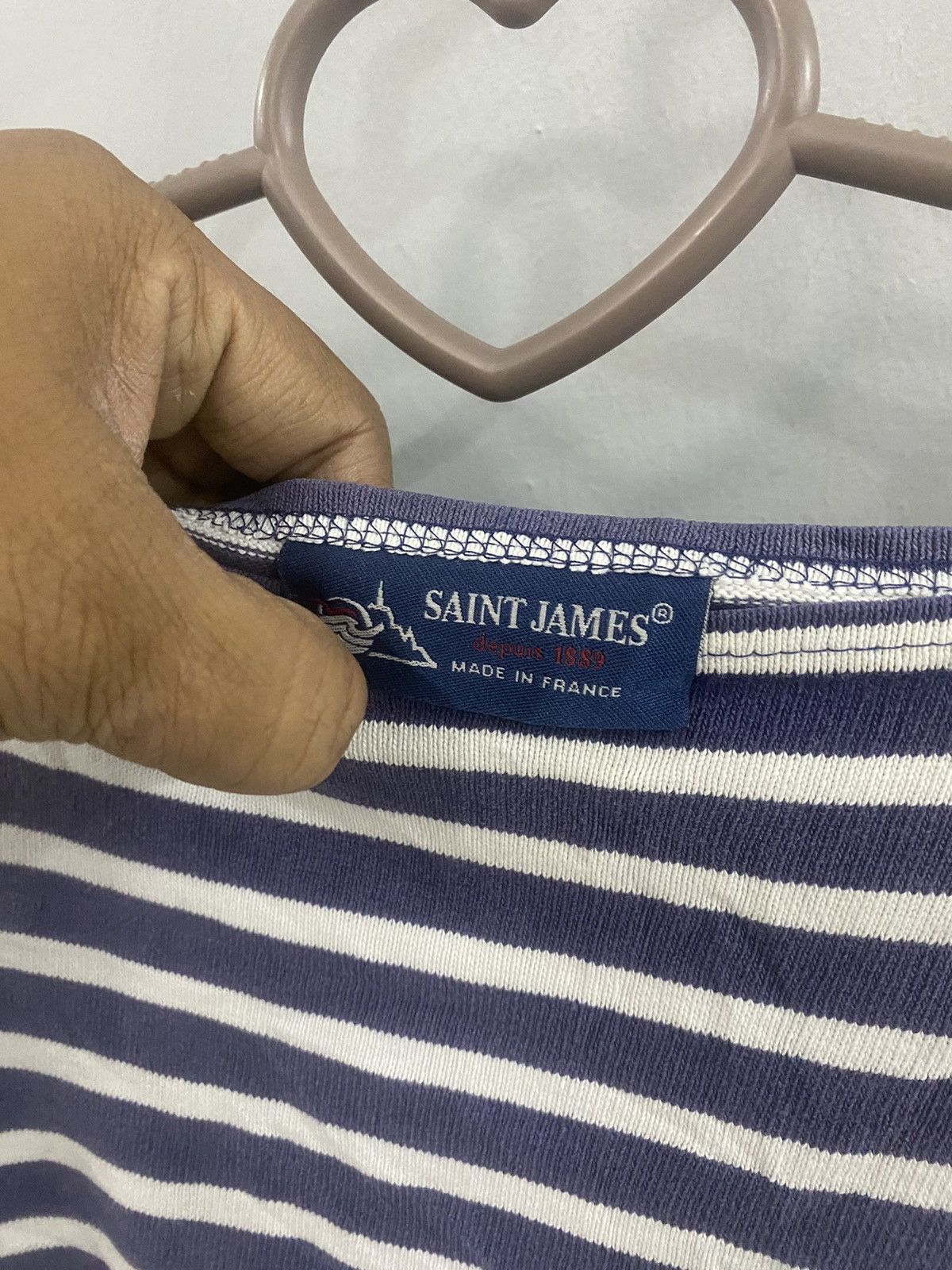 Saint James VINTAGE SAINT JAMES STRIPES LONG SLEEVE Size US M / EU 48-50 / 2 - 3 Thumbnail