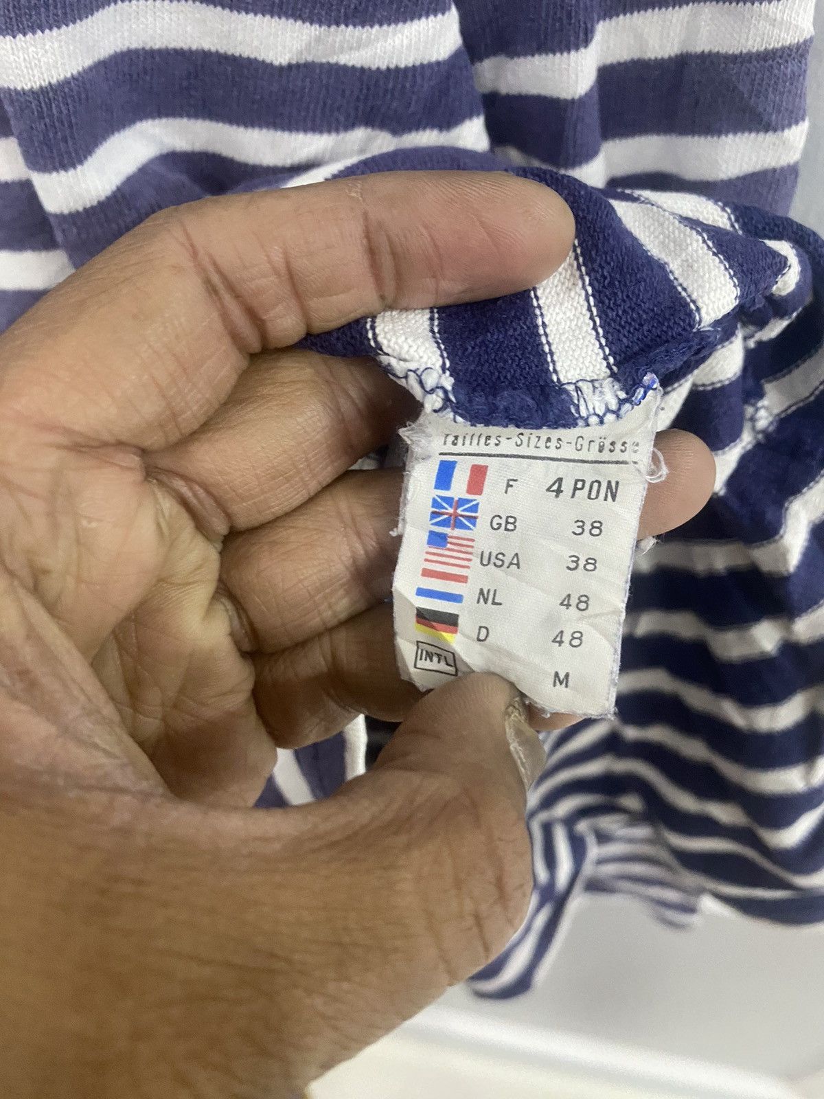 Saint James VINTAGE SAINT JAMES STRIPES LONG SLEEVE Size US M / EU 48-50 / 2 - 8 Thumbnail