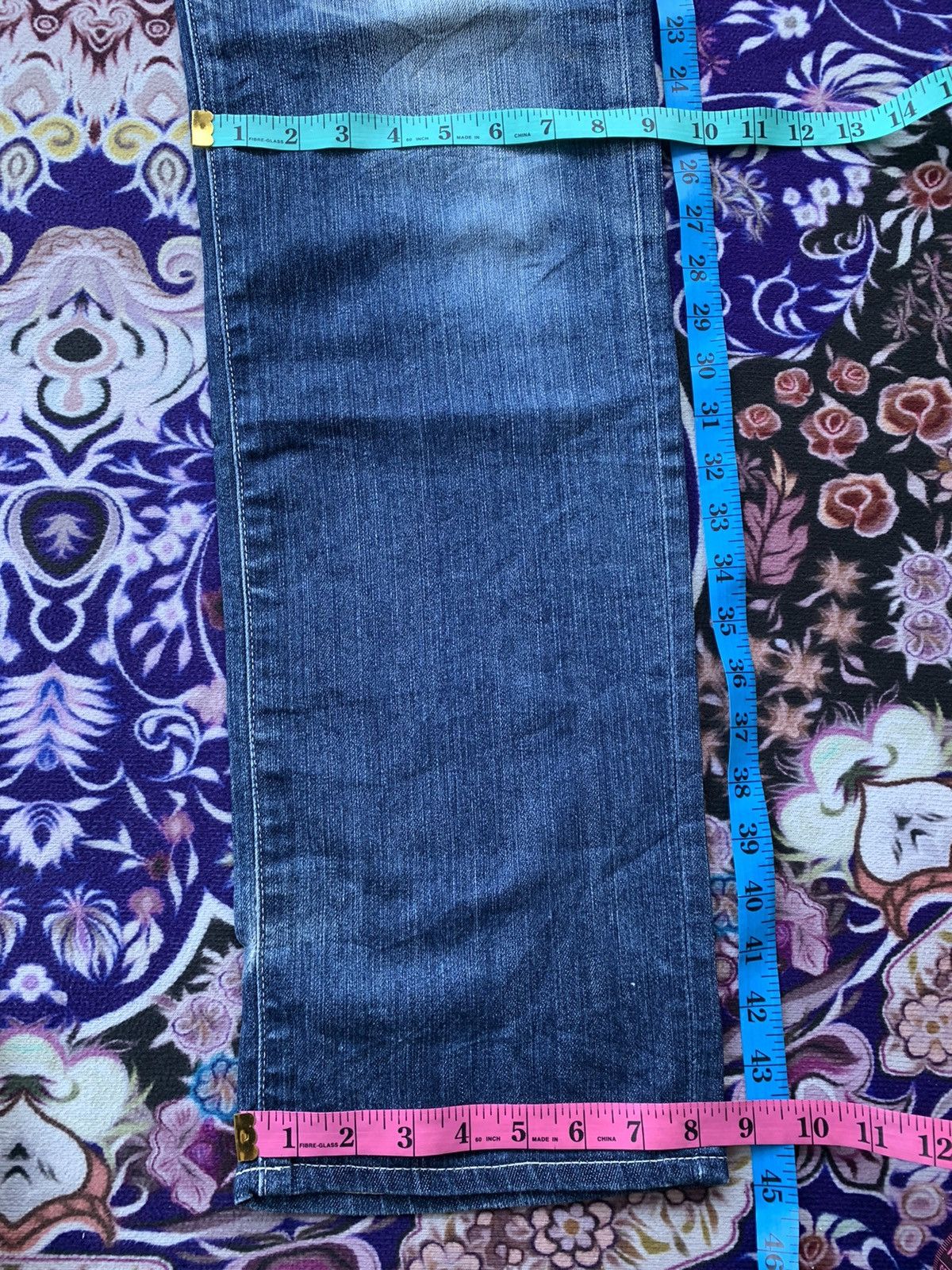 Japanese Brand Uniqlo UJ Faded Wash Denim Size US 36 / EU 52 - 13 Thumbnail