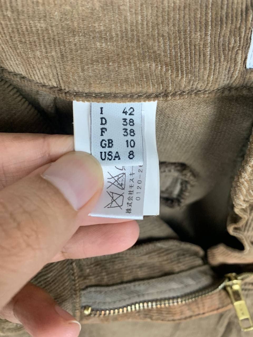 Moschino Moschino Women Corduroy Flare Pants Size 30" / US 8 / IT 44 - 16 Thumbnail