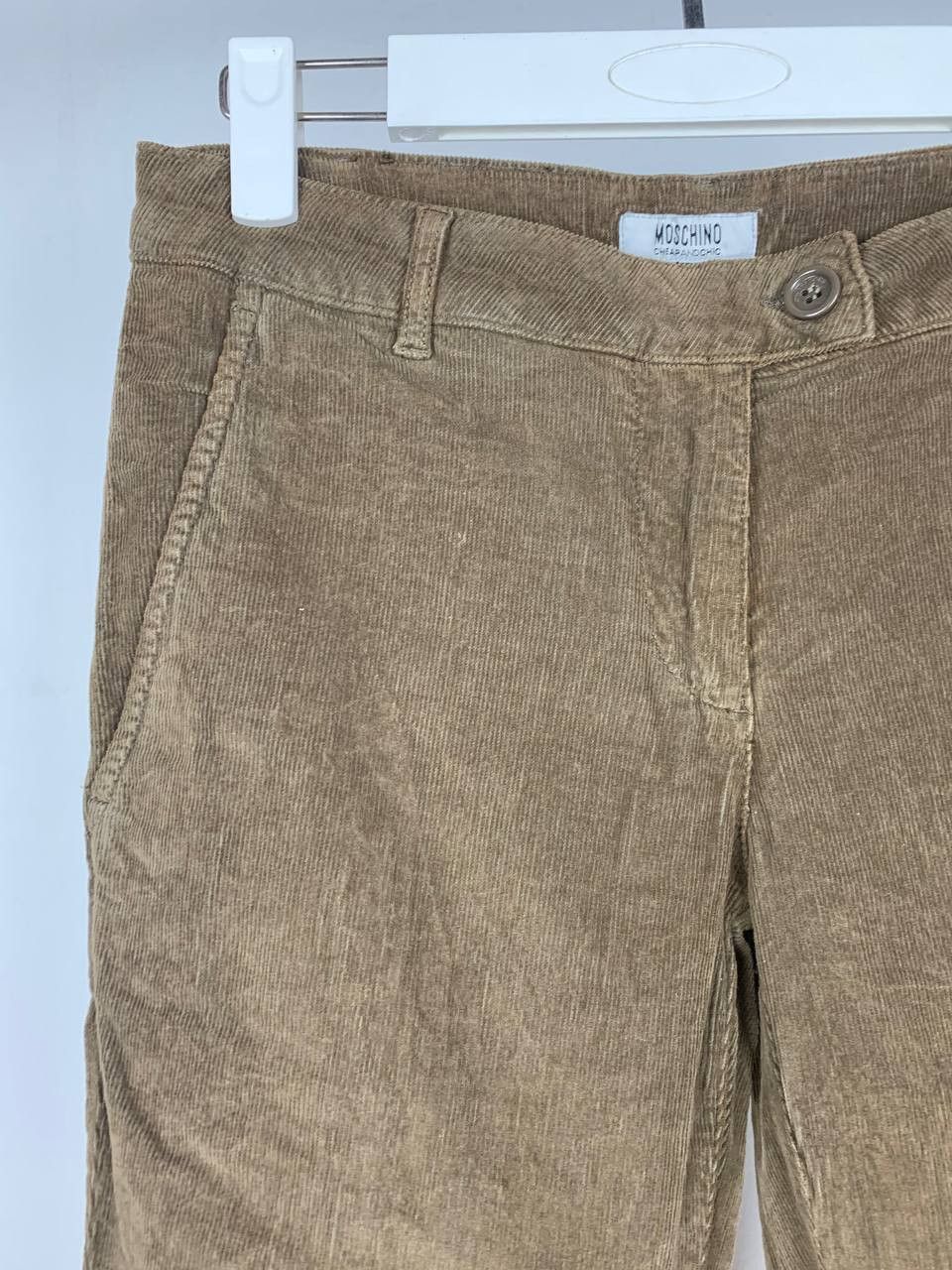 Moschino Moschino Women Corduroy Flare Pants Size 30" / US 8 / IT 44 - 8 Thumbnail