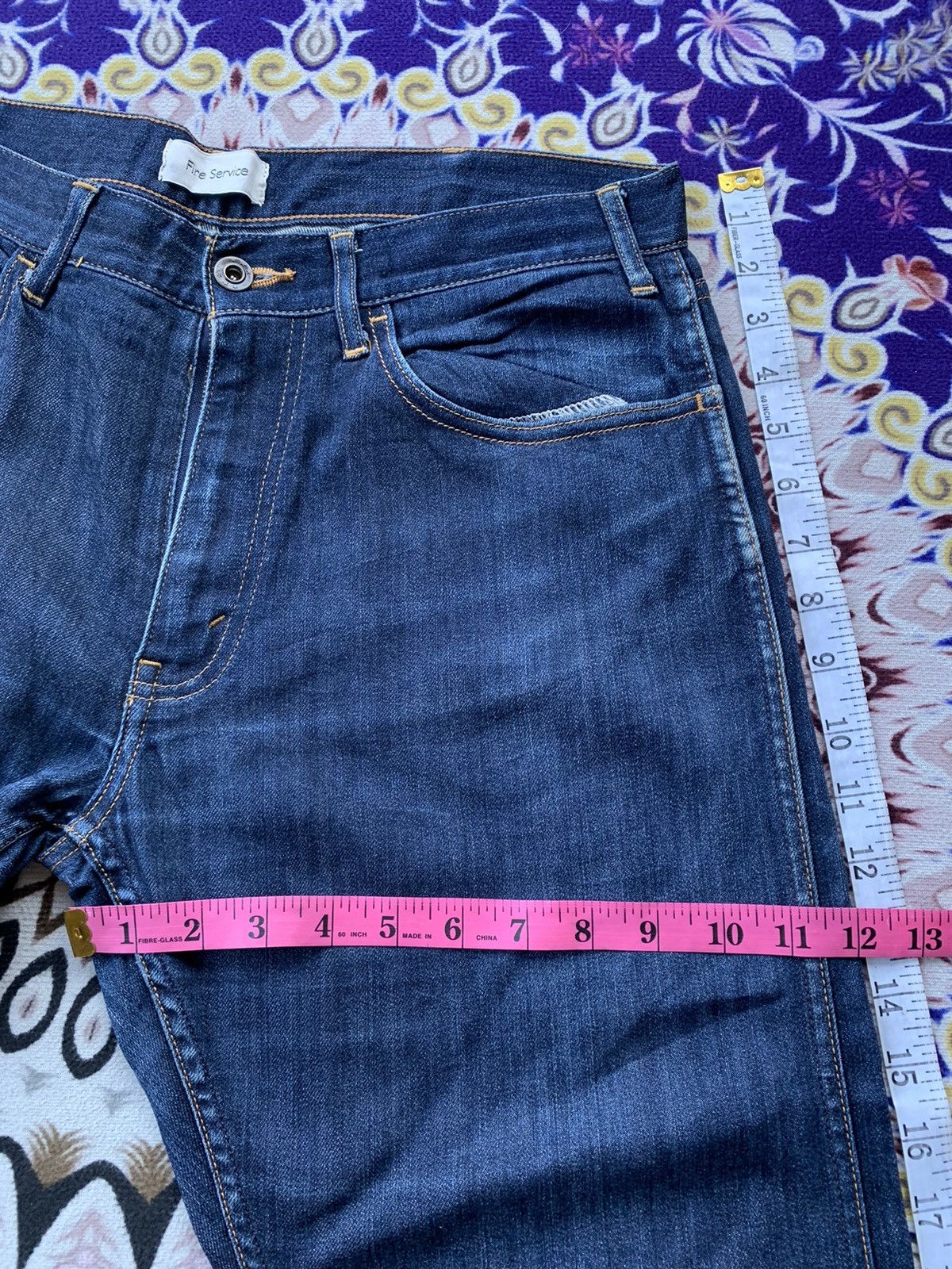 Japanese Brand Fire Denim Size US 34 / EU 50 - 8 Thumbnail