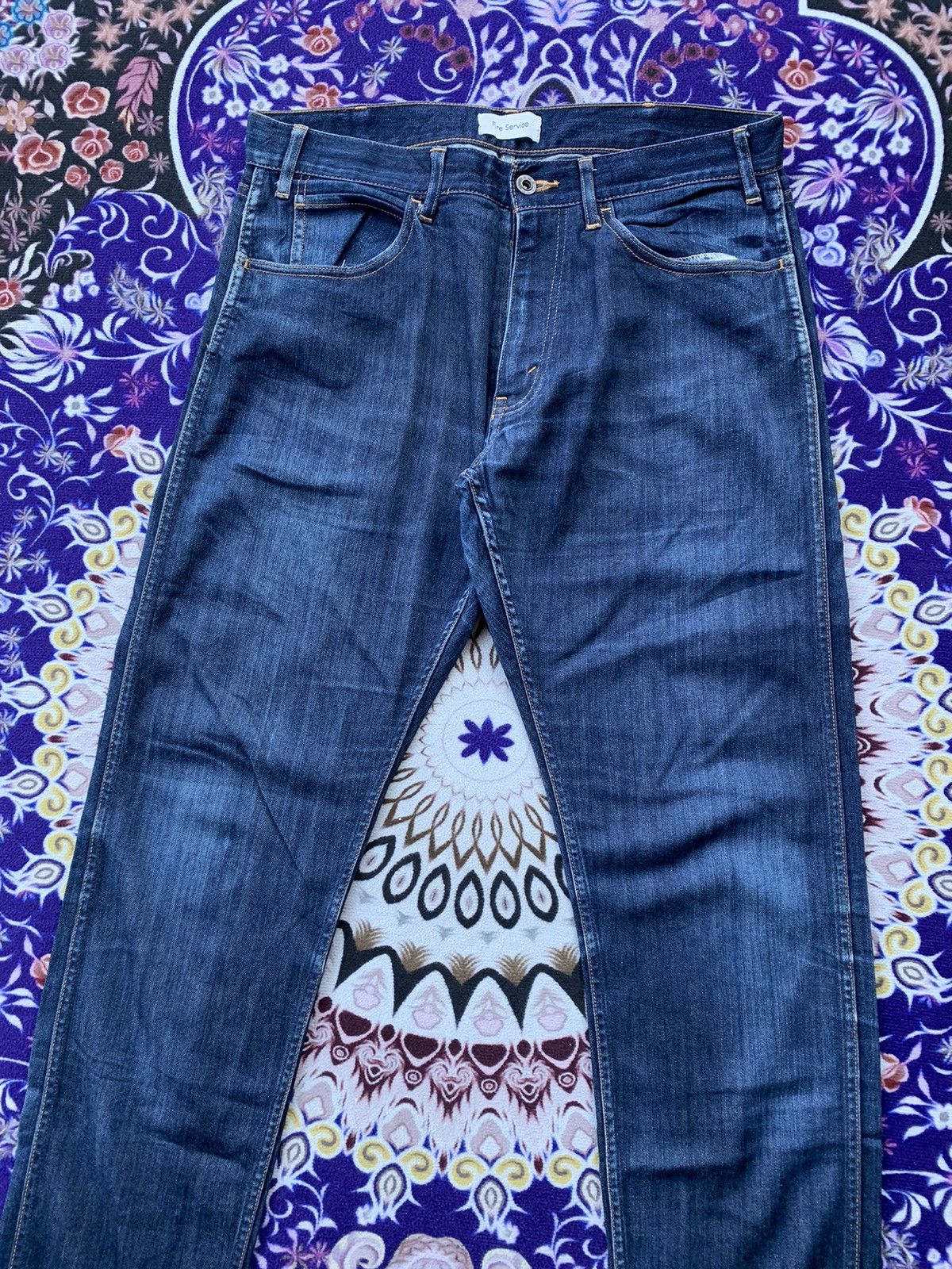 Japanese Brand Fire Denim Size US 34 / EU 50 - 2 Thumbnail