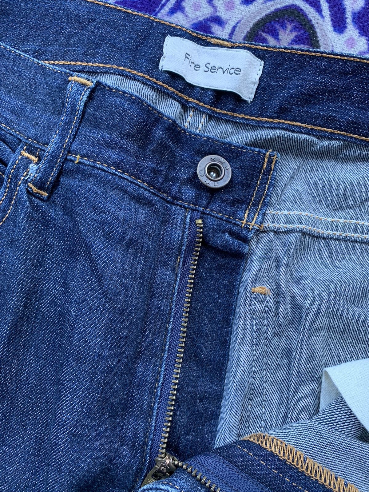 Japanese Brand Fire Denim Size US 34 / EU 50 - 3 Thumbnail