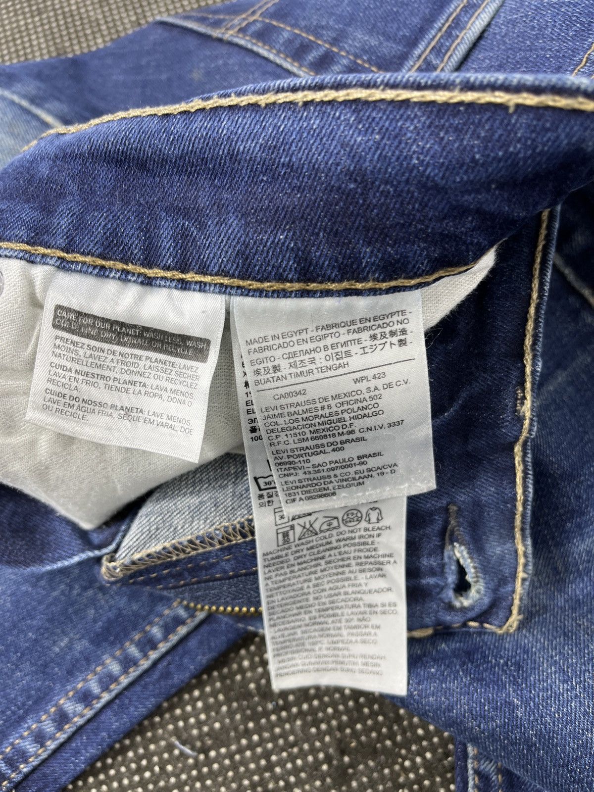 Levi's Vintage Blue Wash Levis 511 Stretch Skinny Jeans - J421 Size US 31 - 7 Thumbnail