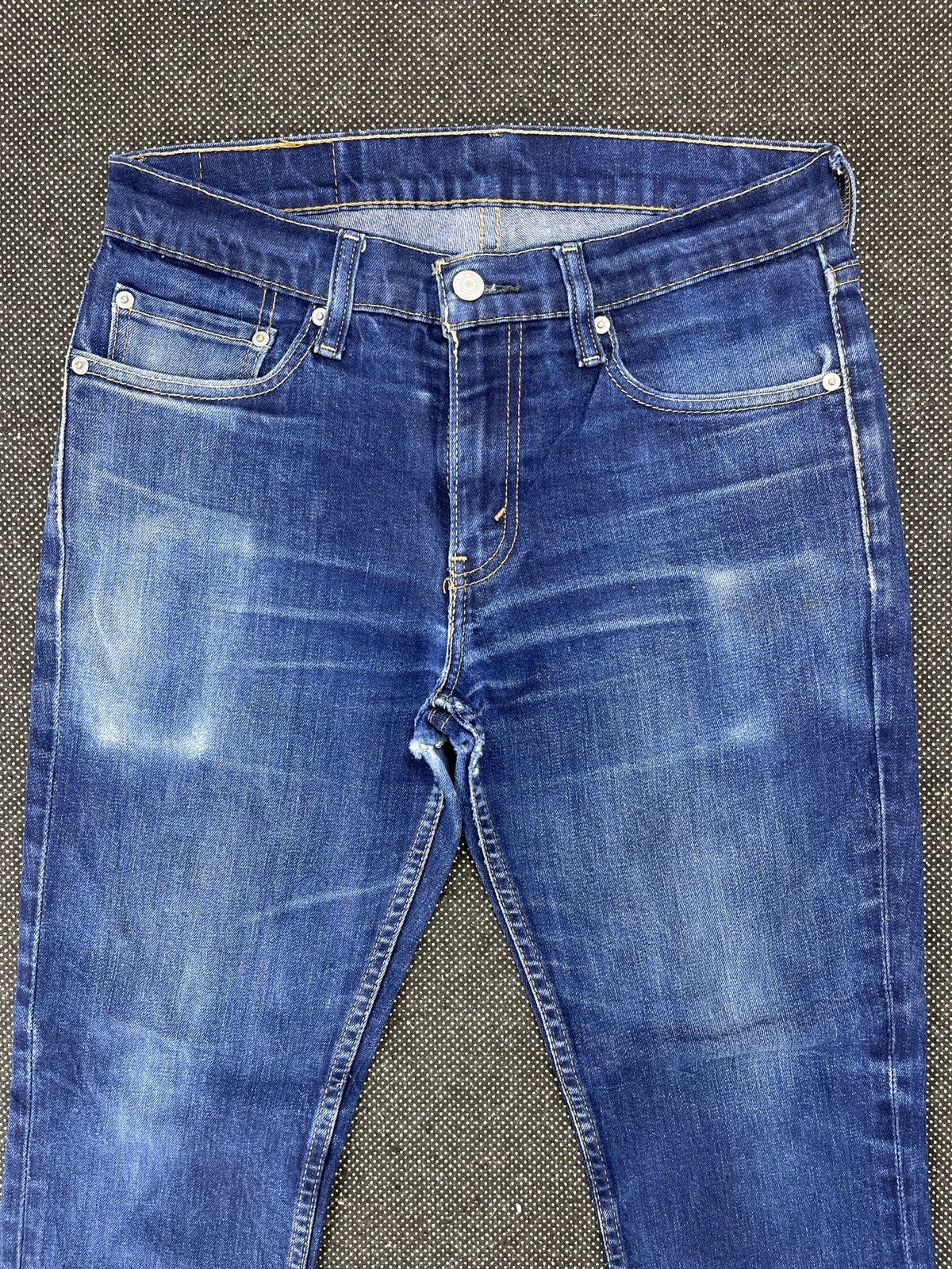 Levi's Vintage Blue Wash Levis 511 Stretch Skinny Jeans - J421 Size US 31 - 3 Thumbnail