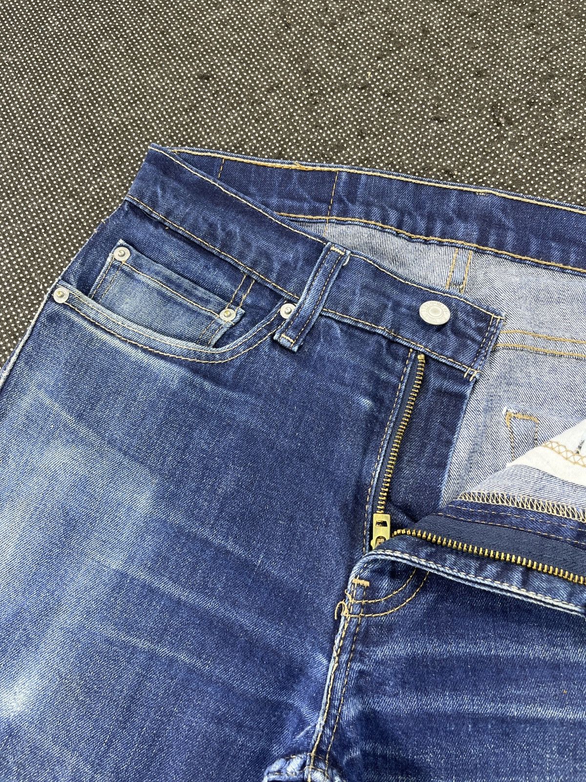 Levi's Vintage Blue Wash Levis 511 Stretch Skinny Jeans - J421 Size US 31 - 6 Thumbnail