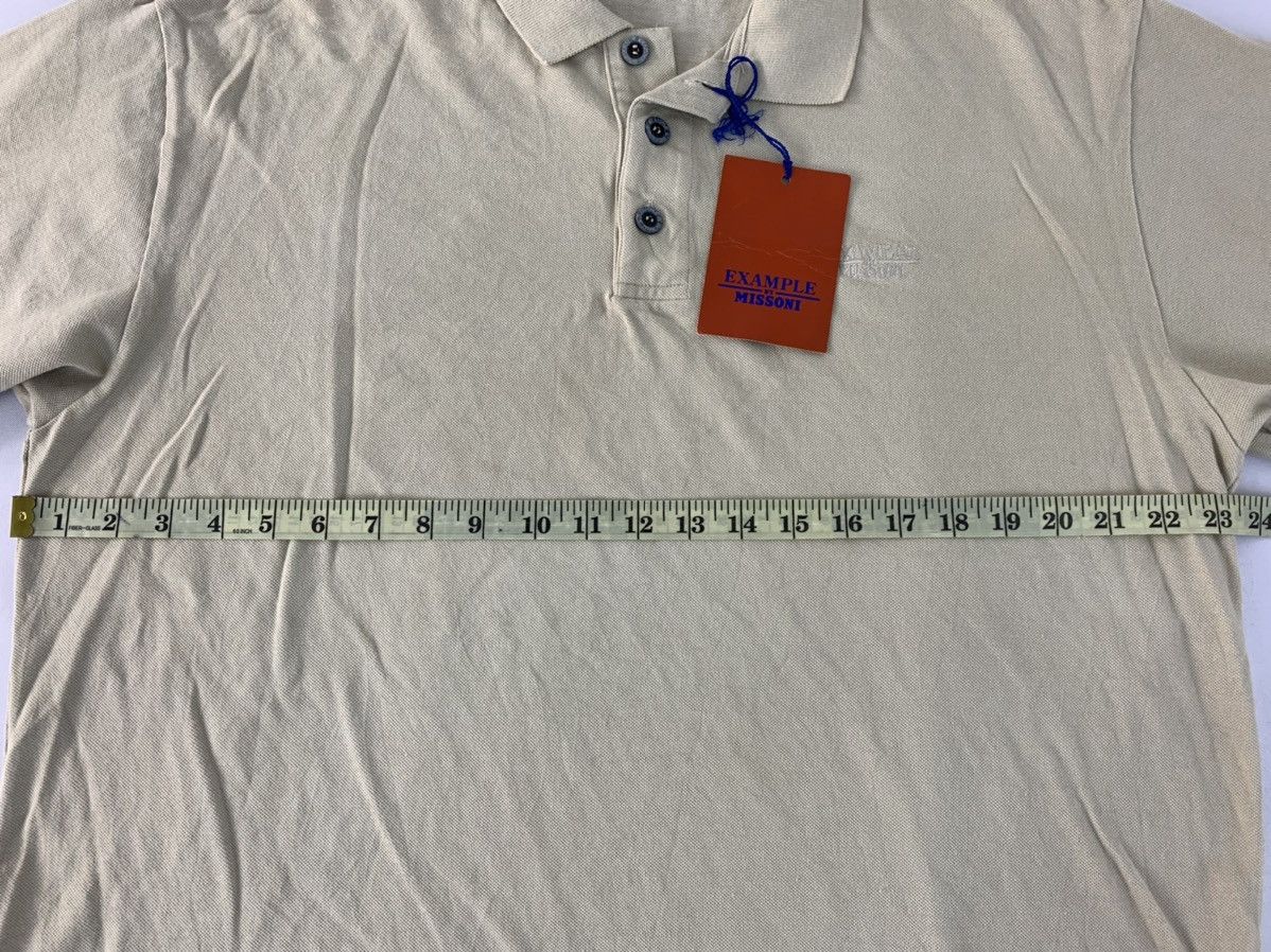 Missoni 90s Example By Missoni Embroidery Logo Polo Tee Size US XL / EU 56 / 4 - 6 Thumbnail