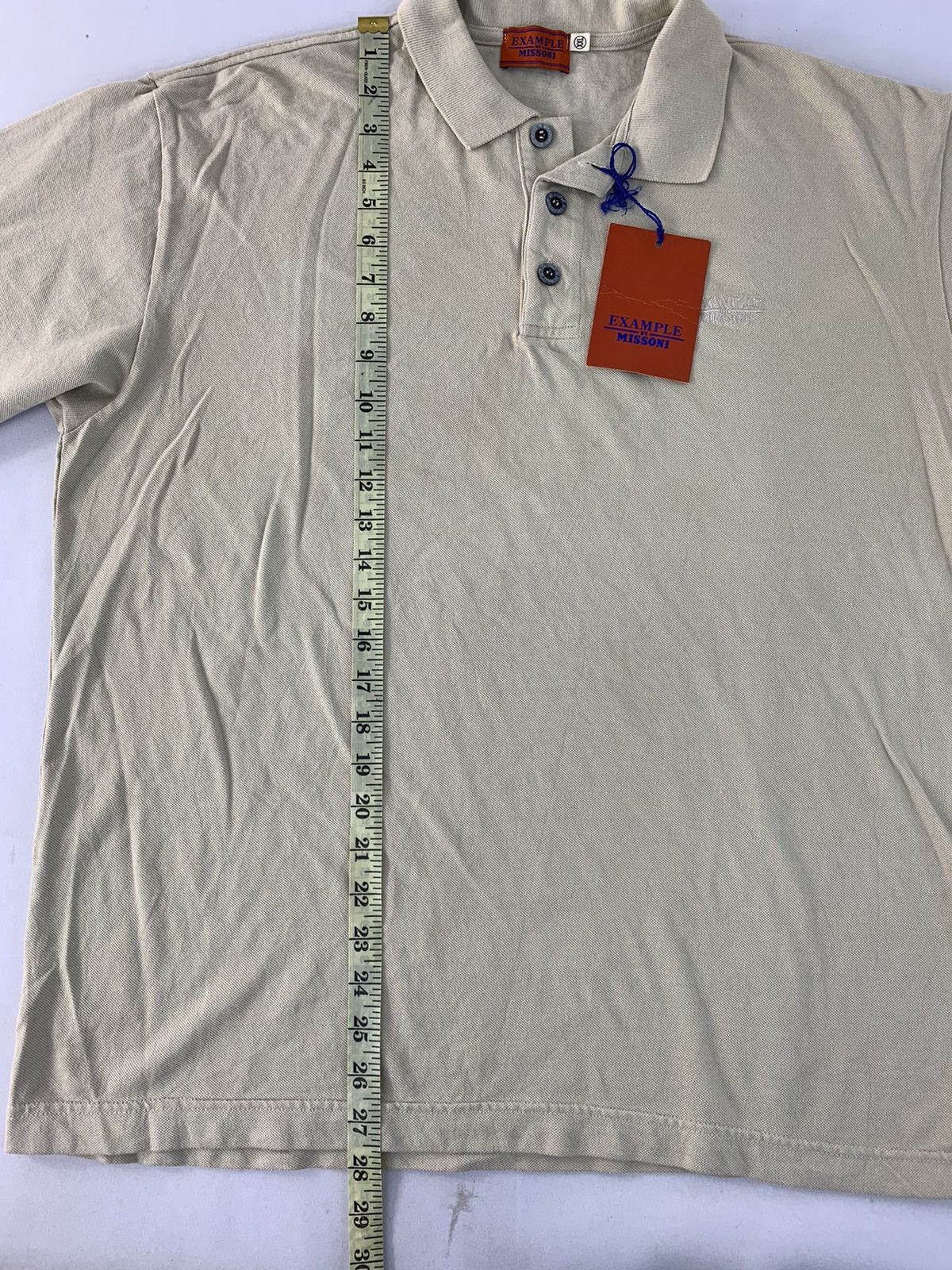 Missoni 90s Example By Missoni Embroidery Logo Polo Tee Size US XL / EU 56 / 4 - 7 Thumbnail