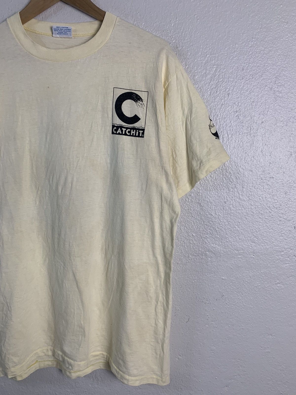 Vintage Vintage 1987 Catch It At Grind-Pavement USA Tee Size US M / EU 48-50 / 2 - 11 Thumbnail