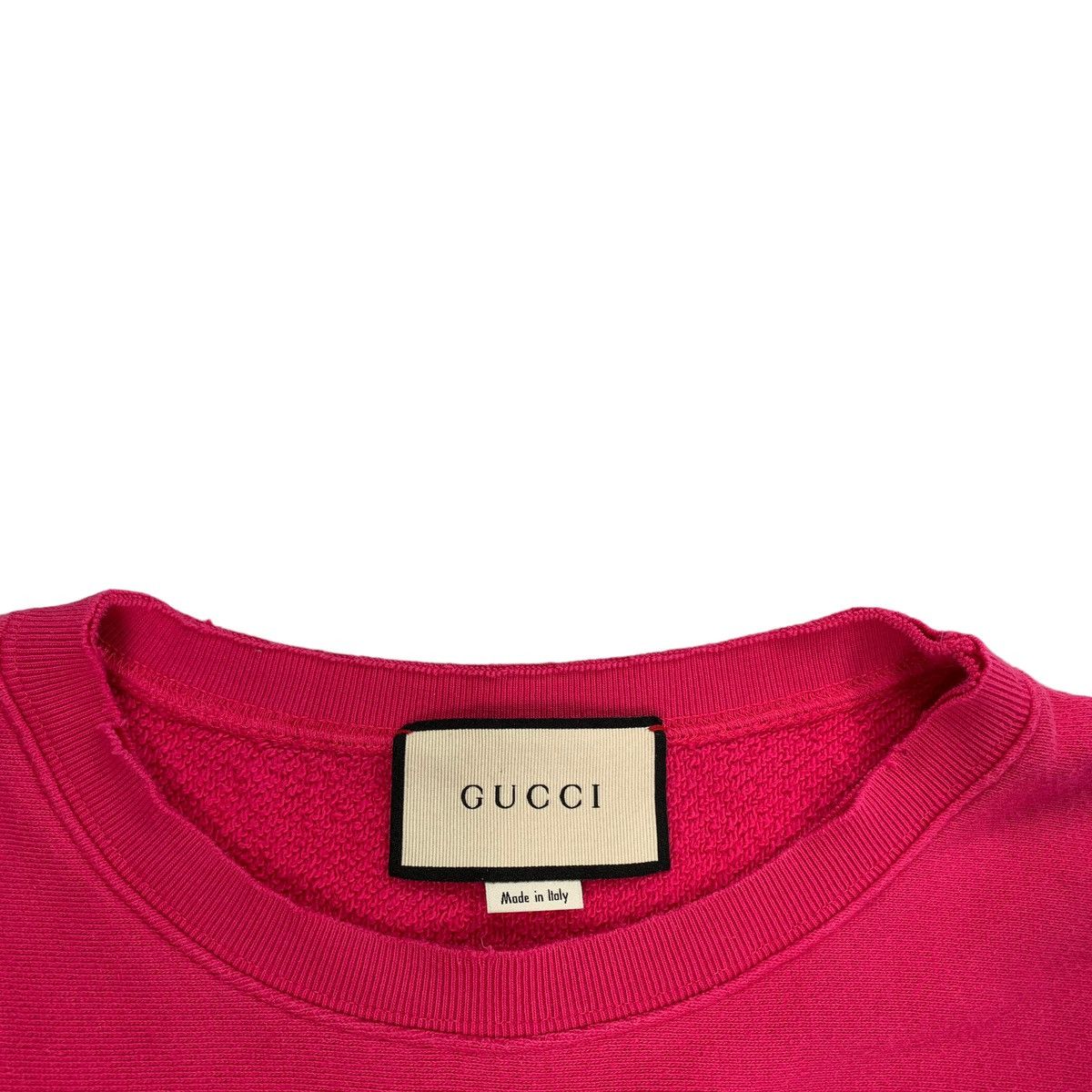 Gucci Gucci size L pink Guccy teddy bear sweatshirt oversized Size US L / EU 52-54 / 3 - 6 Thumbnail