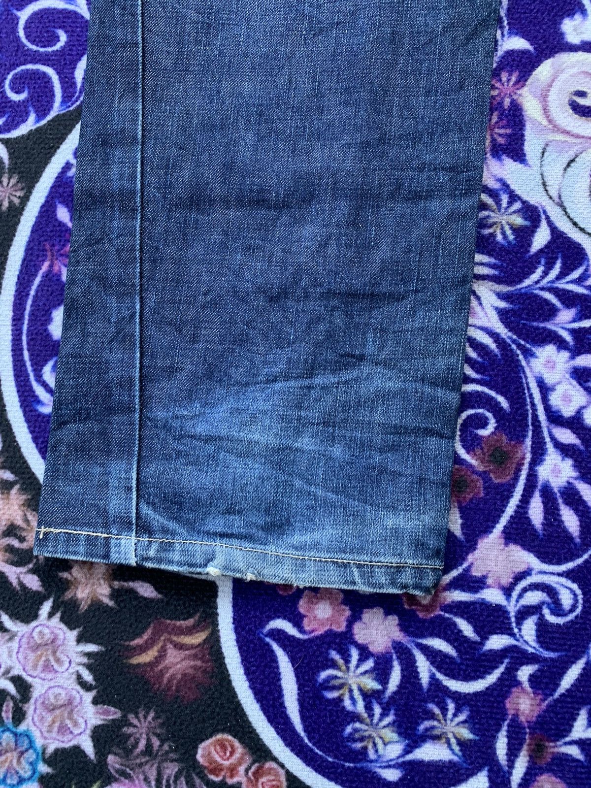 Other Vintage Japanese Brand Narrow Faded Wash Denim Size US 35 - 6 Thumbnail