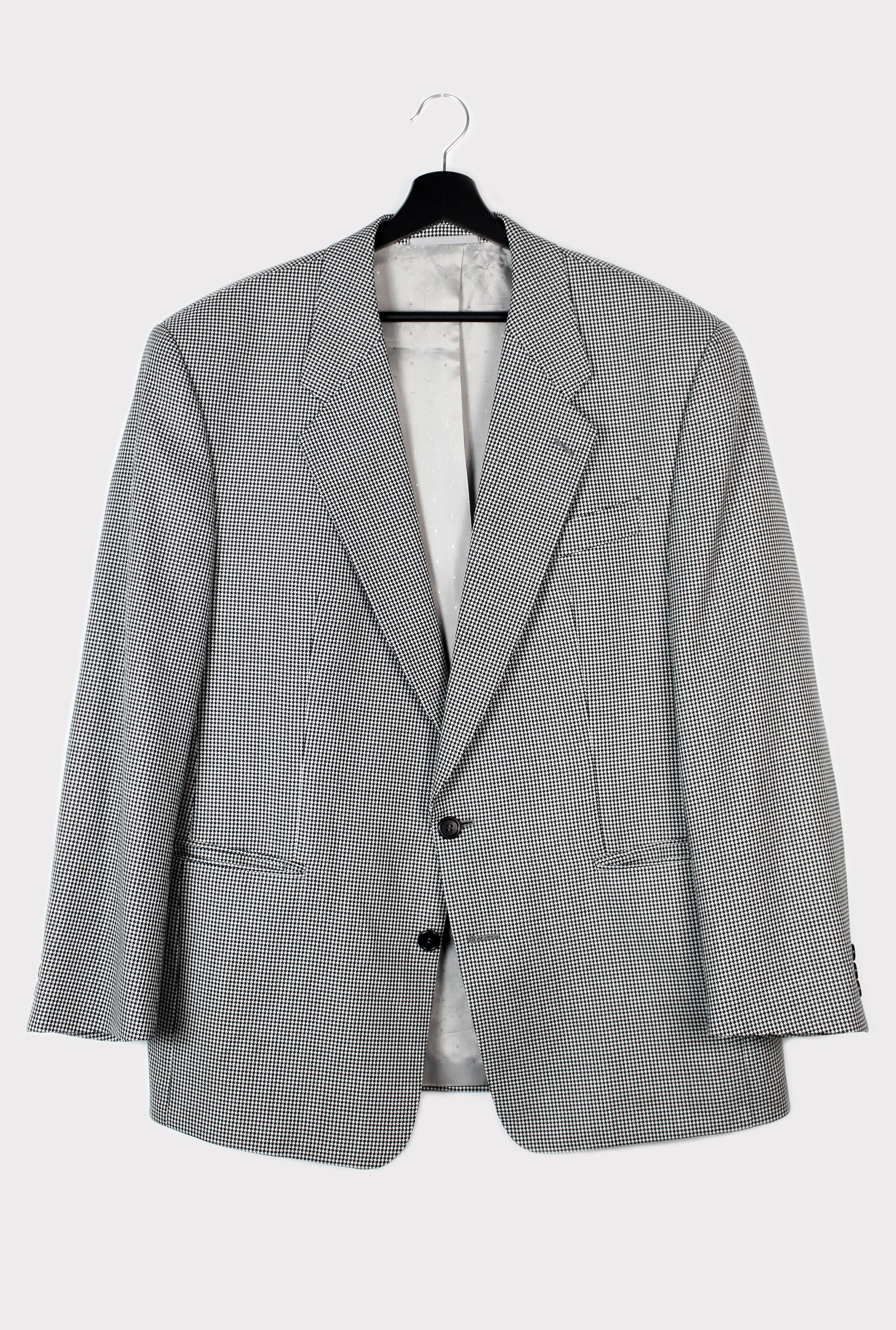 Vintage 80s PADRUTT ZWALD Bern vintage 2 button blazer Swiss Size 52L - 1 Thumbnail