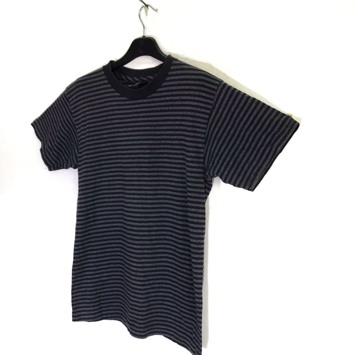 Vintage Made In Usa Exceed Knit Wear Stripe Tshirt Grunge Style Size US M / EU 48-50 / 2 - 2 Thumbnail