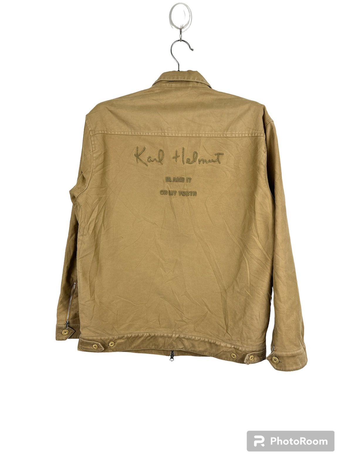 Karl Helmut Big Logo Jacket