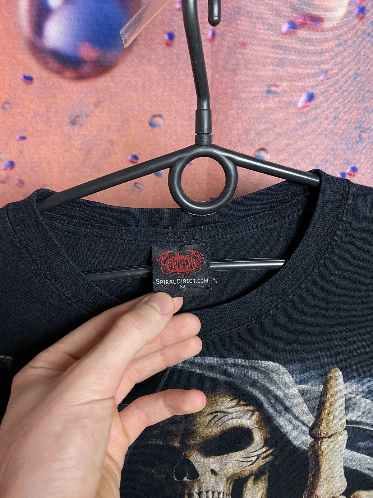 Band Tees × Vintage Vintage band tee skull skeleton logo Size US M / EU 48-50 / 2 - 3 Thumbnail