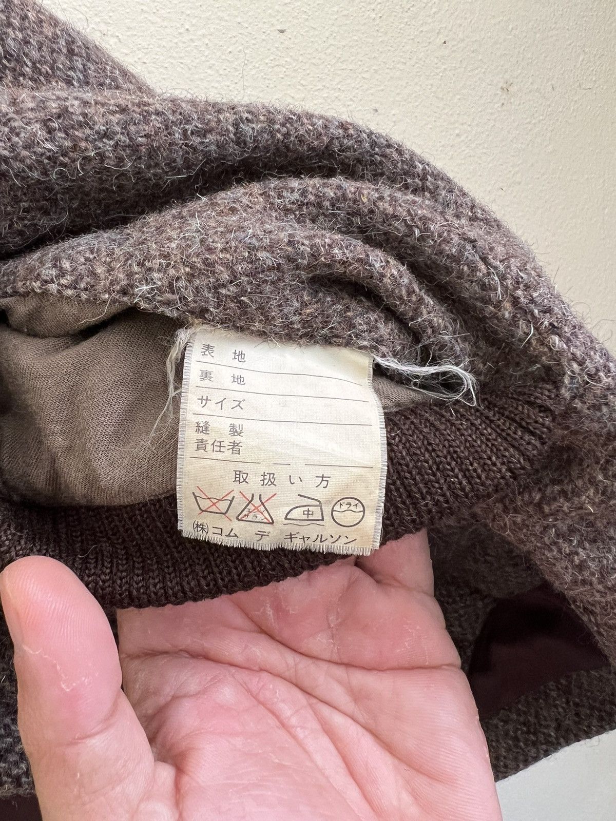 Comme des Garcons × Comme des Garcons Homme × Vintage Vintage Comme des Gargons Wool Blazzer Size US M / EU 48-50 / 2 - 10 Thumbnail
